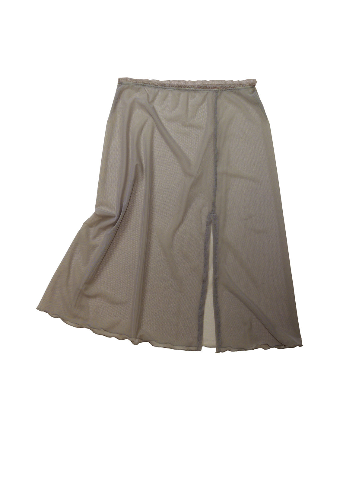Mesh Slip Skirt