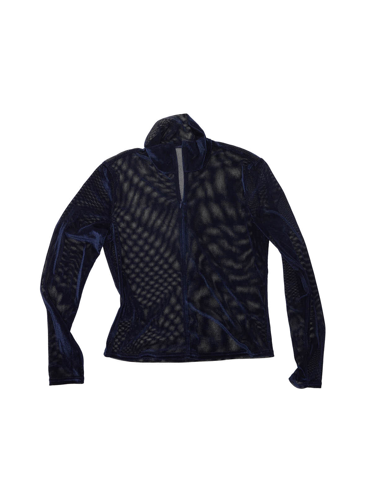 Mesh Velvet Ski LS Shirt