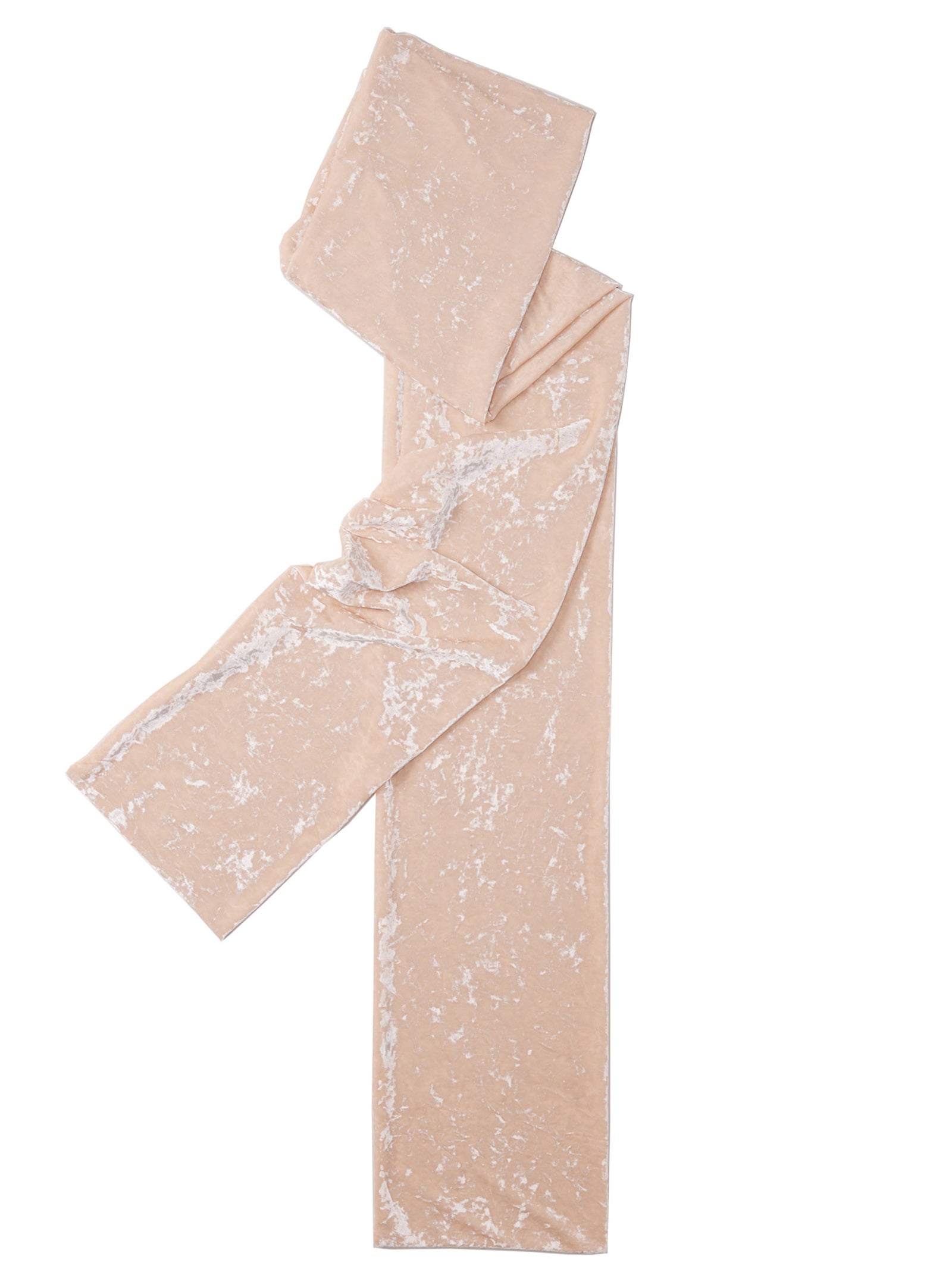 Scarf Hammered Velvet Pearl