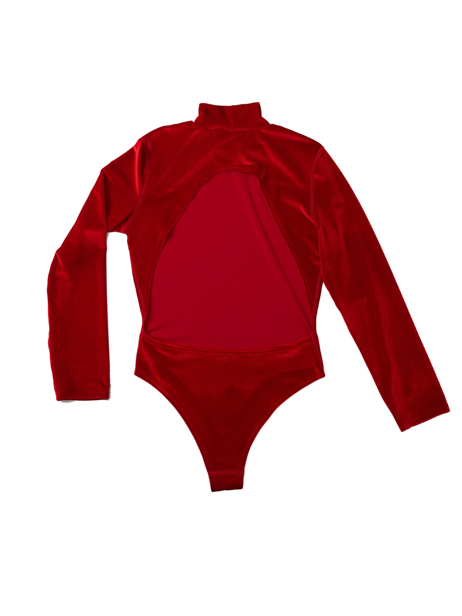 Velvet Body High Neck