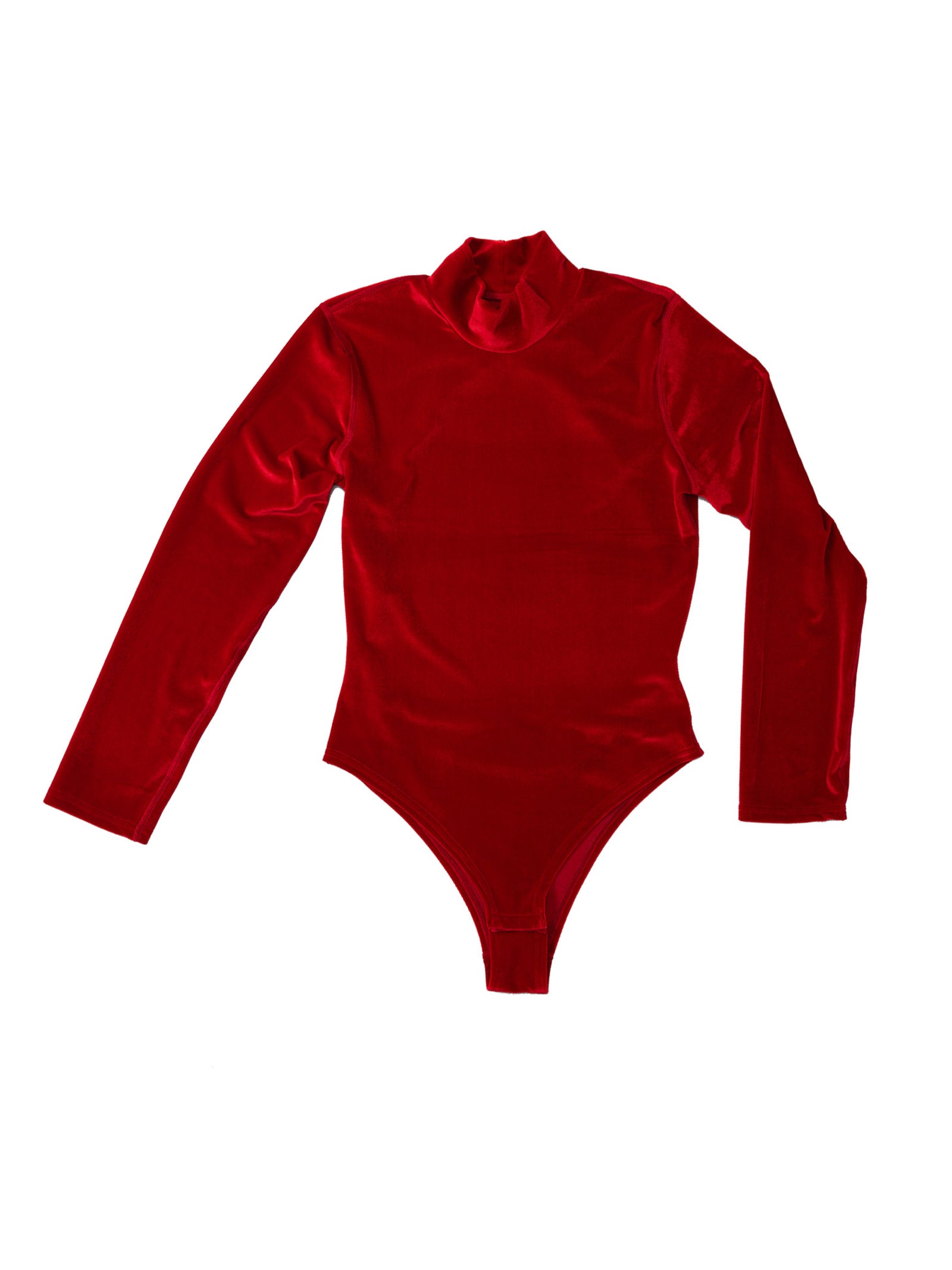 Velvet Body High Neck