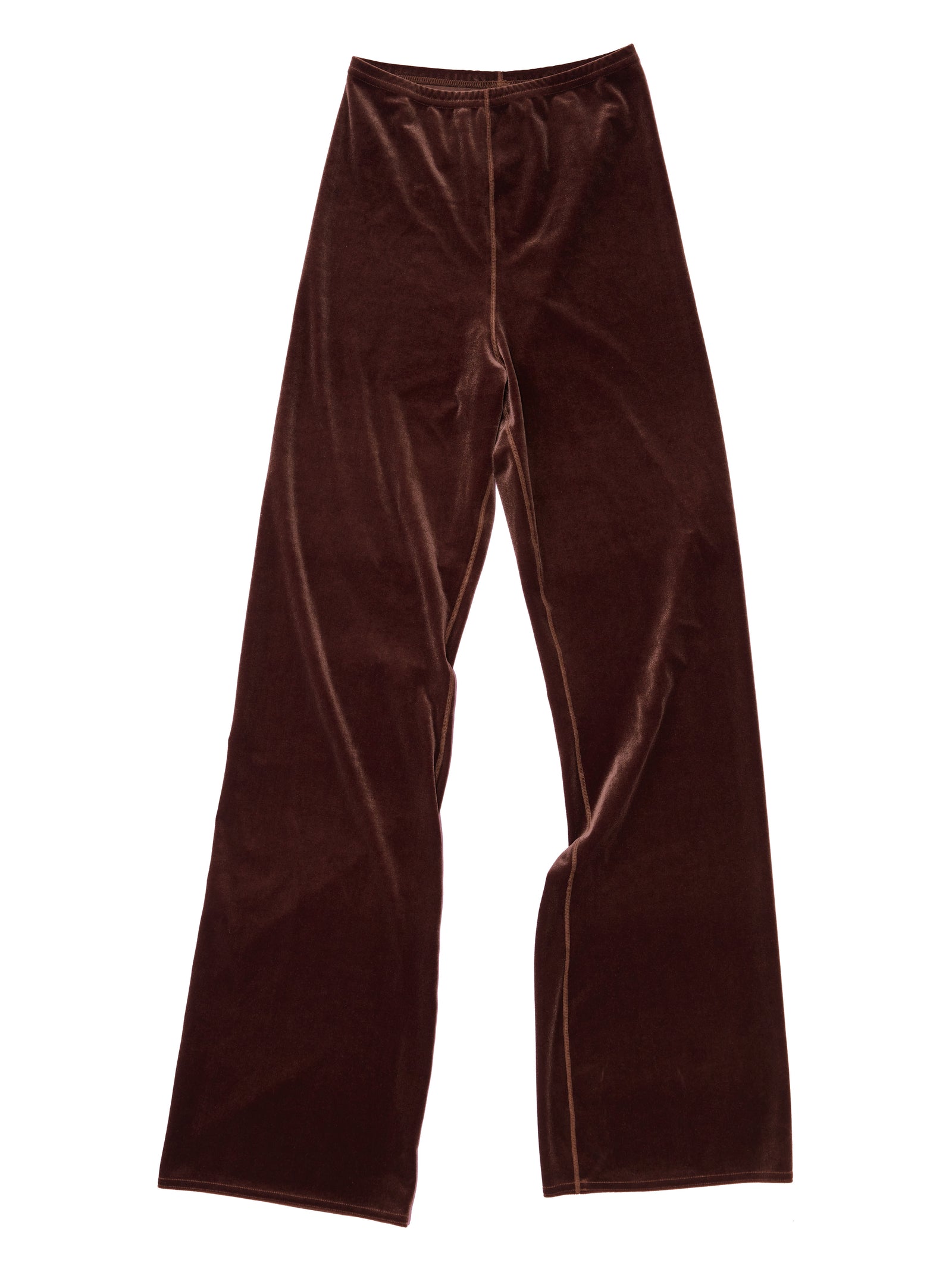 Velvet Wide Leg Pants