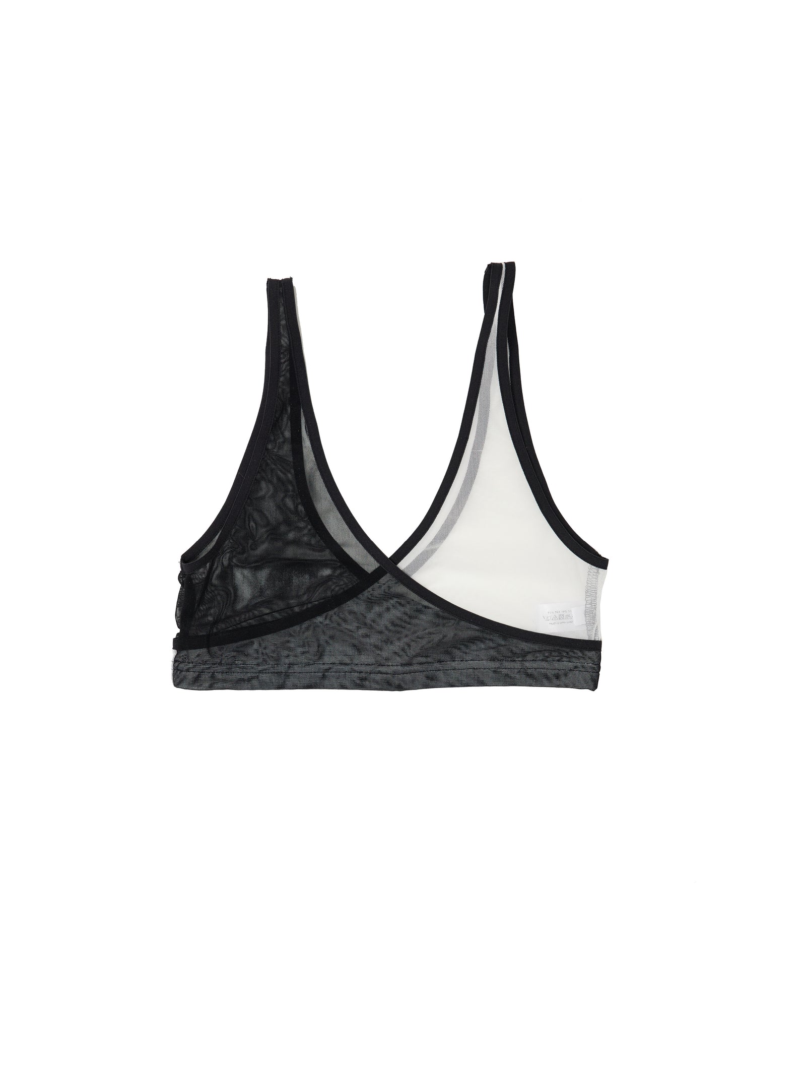 Mesh Wrap Bra Two-Tone
