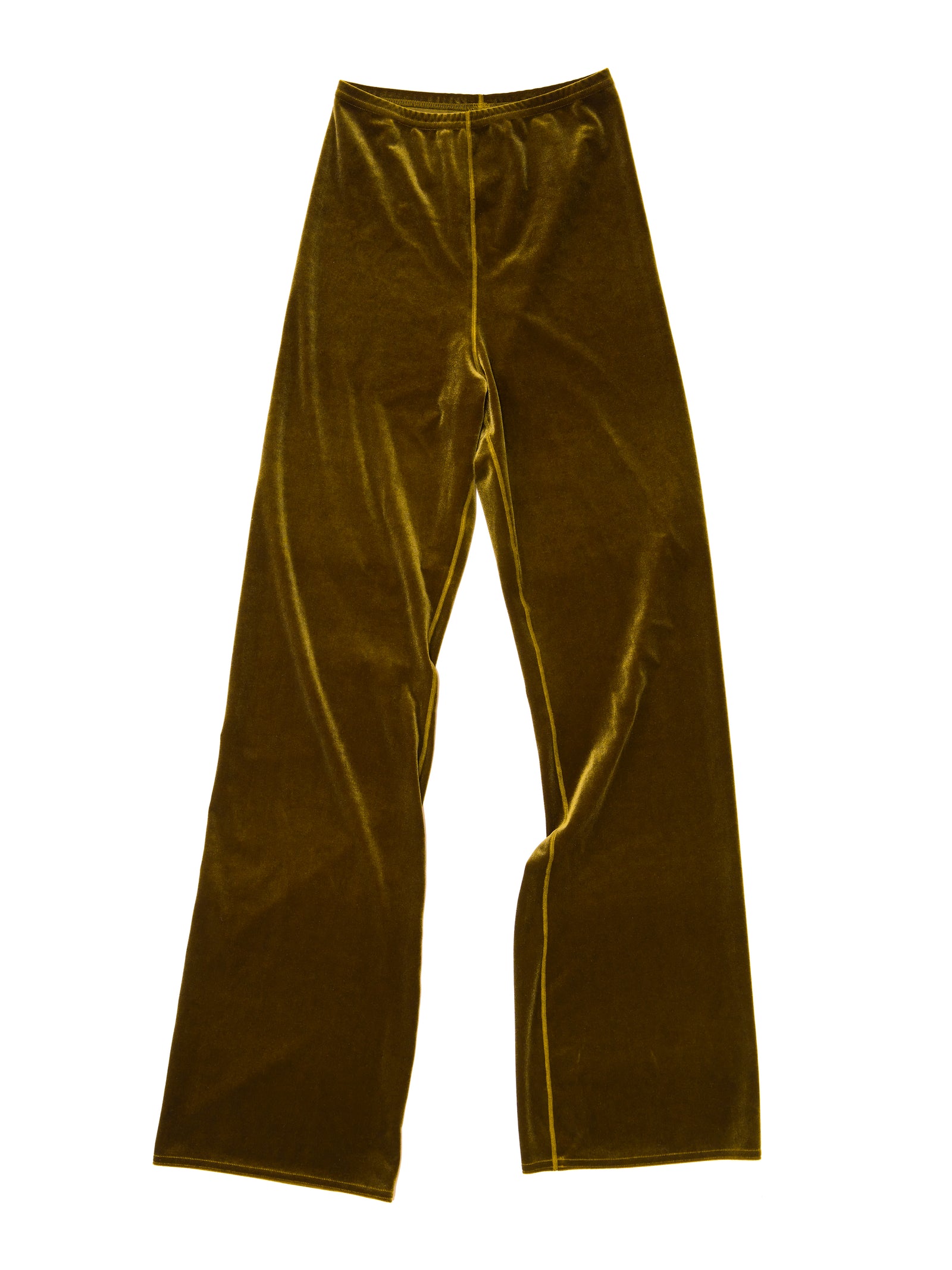 Velvet Wide Leg Pants