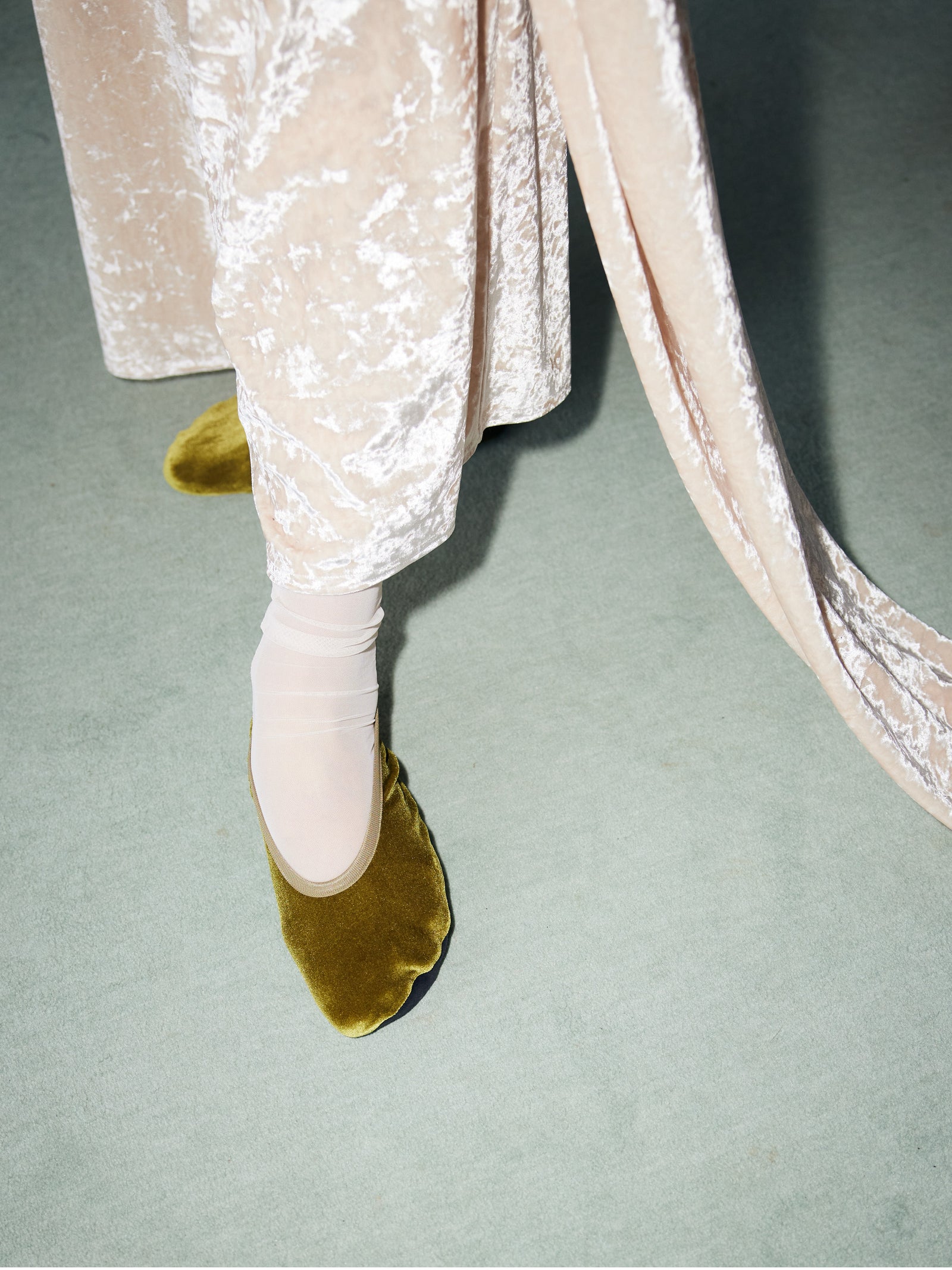 Velvet Ballet Slipper