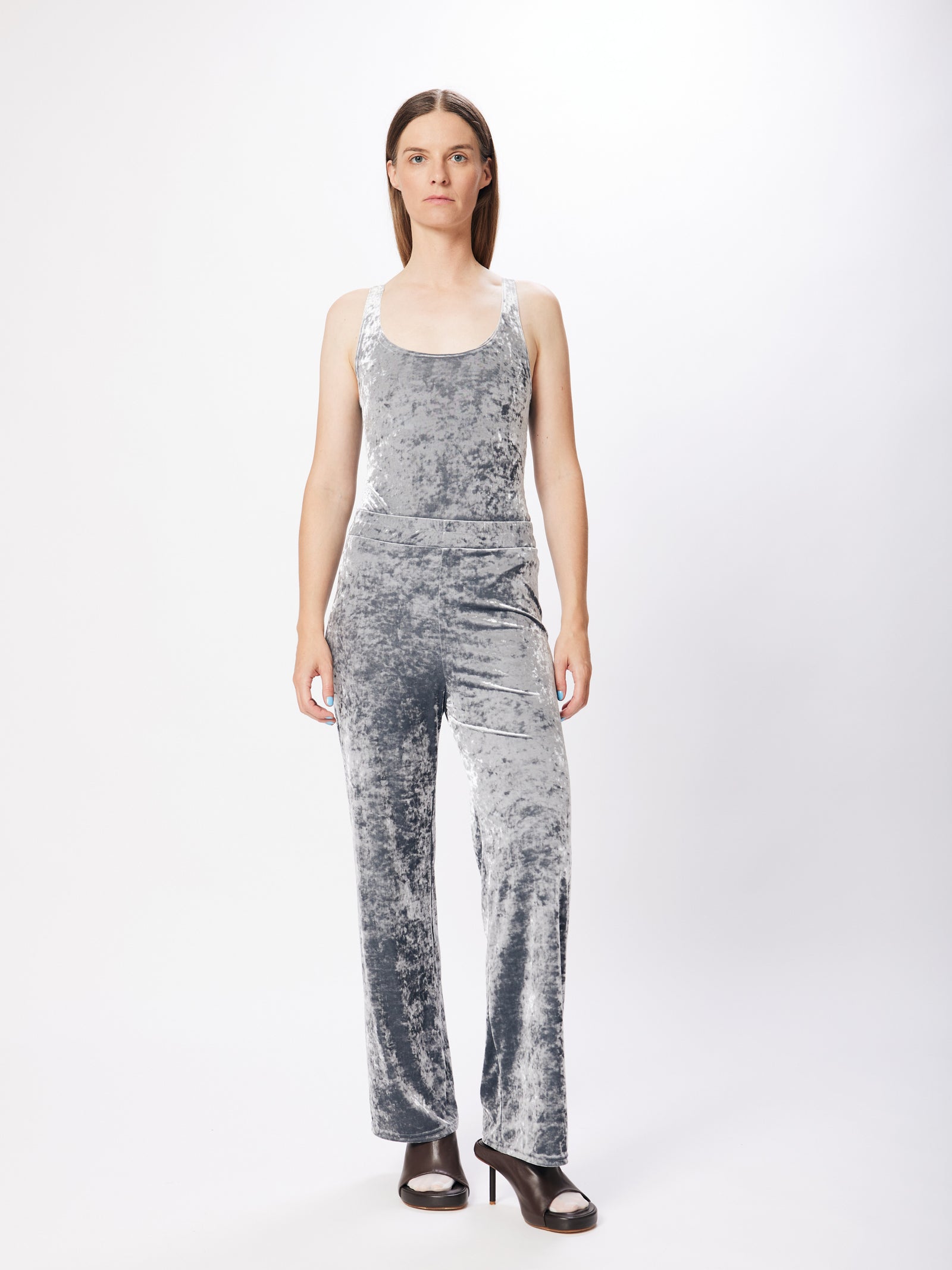 Hammered Velvet Singlet