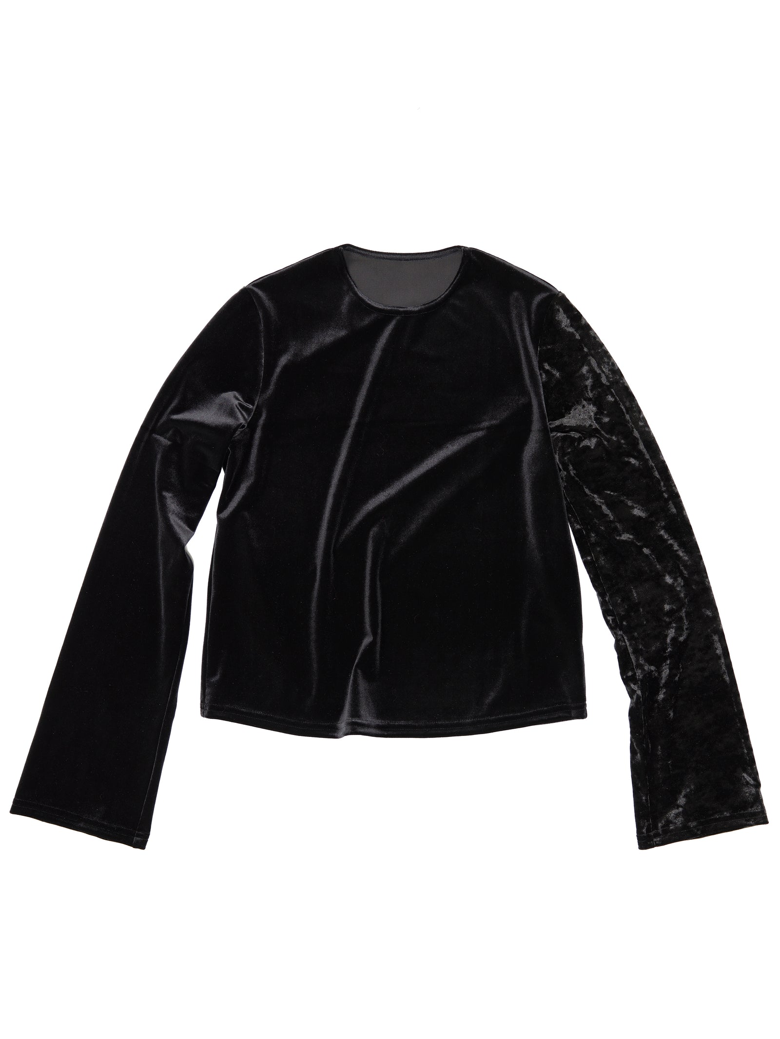 Velvet Easy LS Shirt two tone