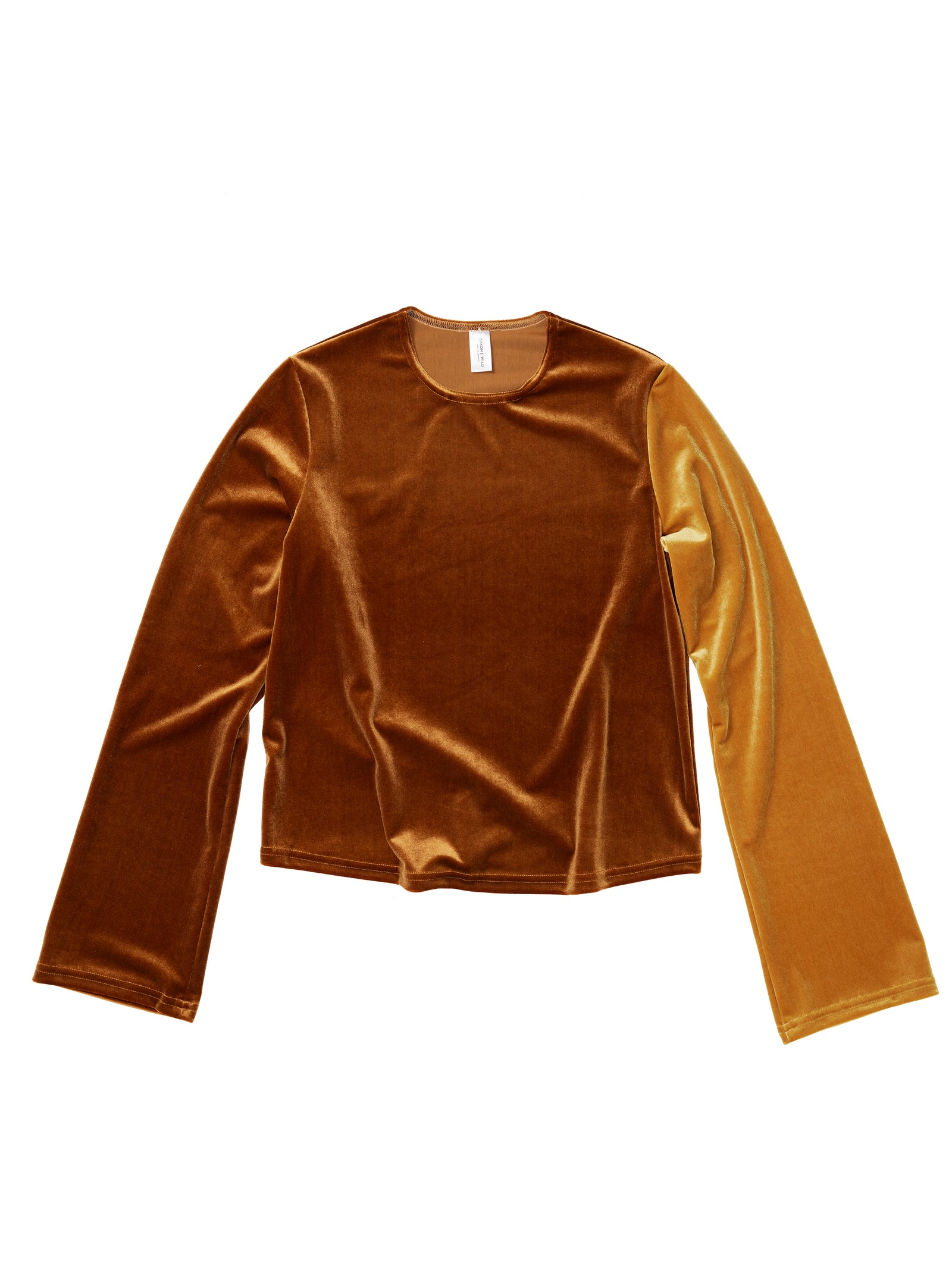 Velvet Easy LS Shirt two tone