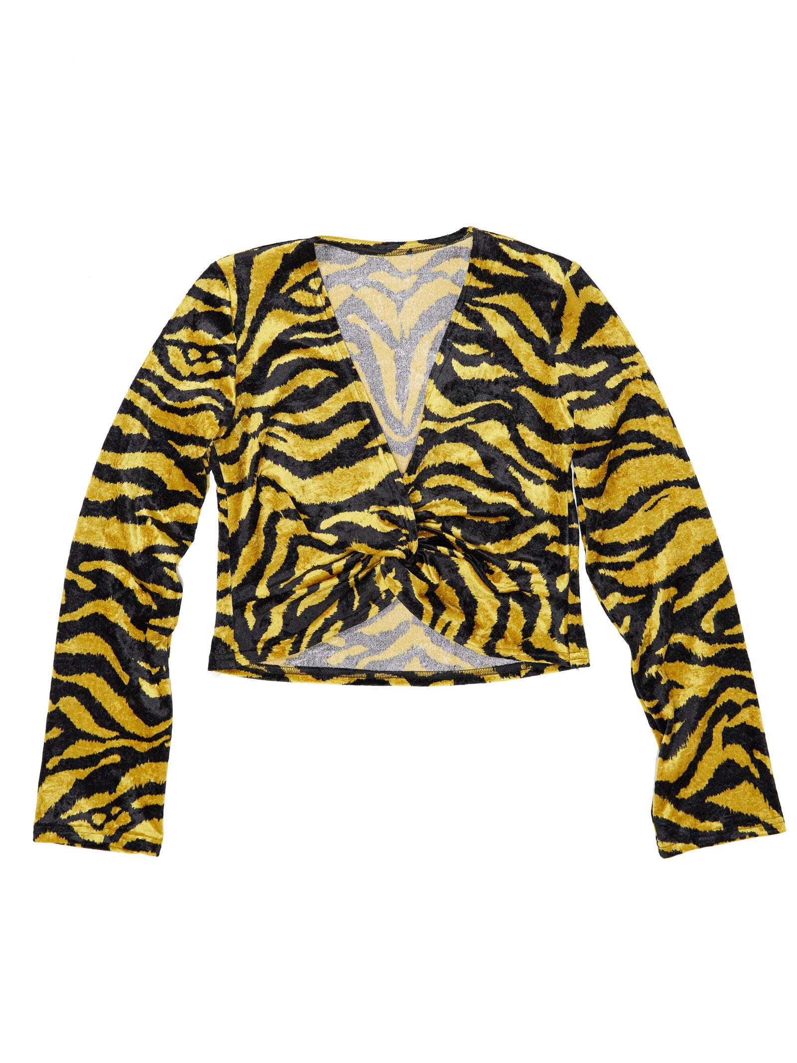 Velvet Knot Blouse Tiffany