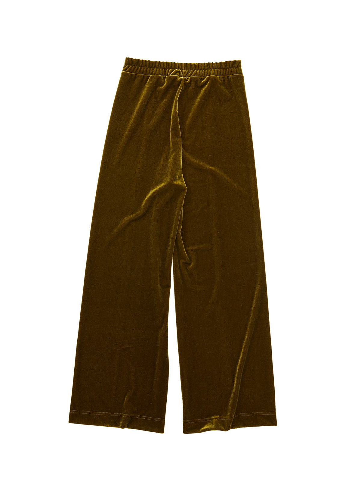Velvet Top Stitched Pants