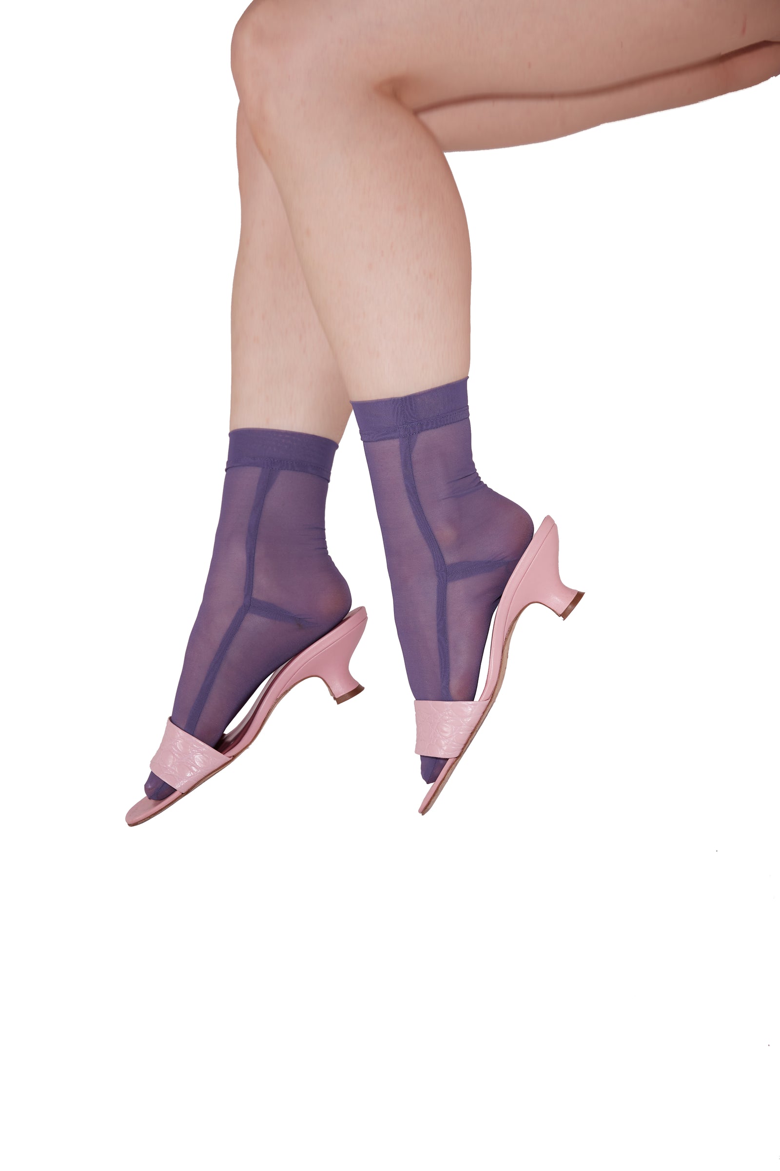 Tulle Low Socks