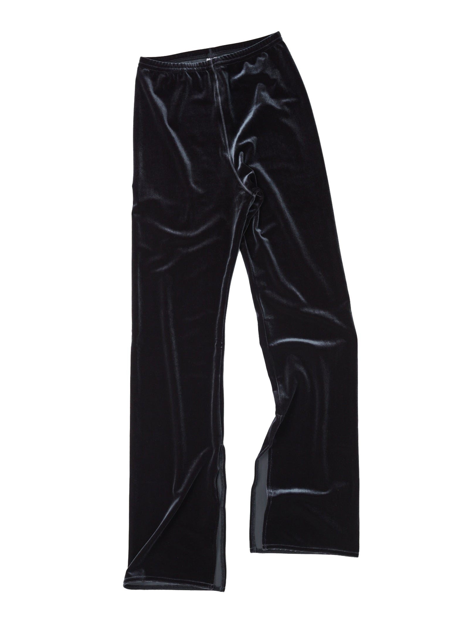 Velvet Slit Pants