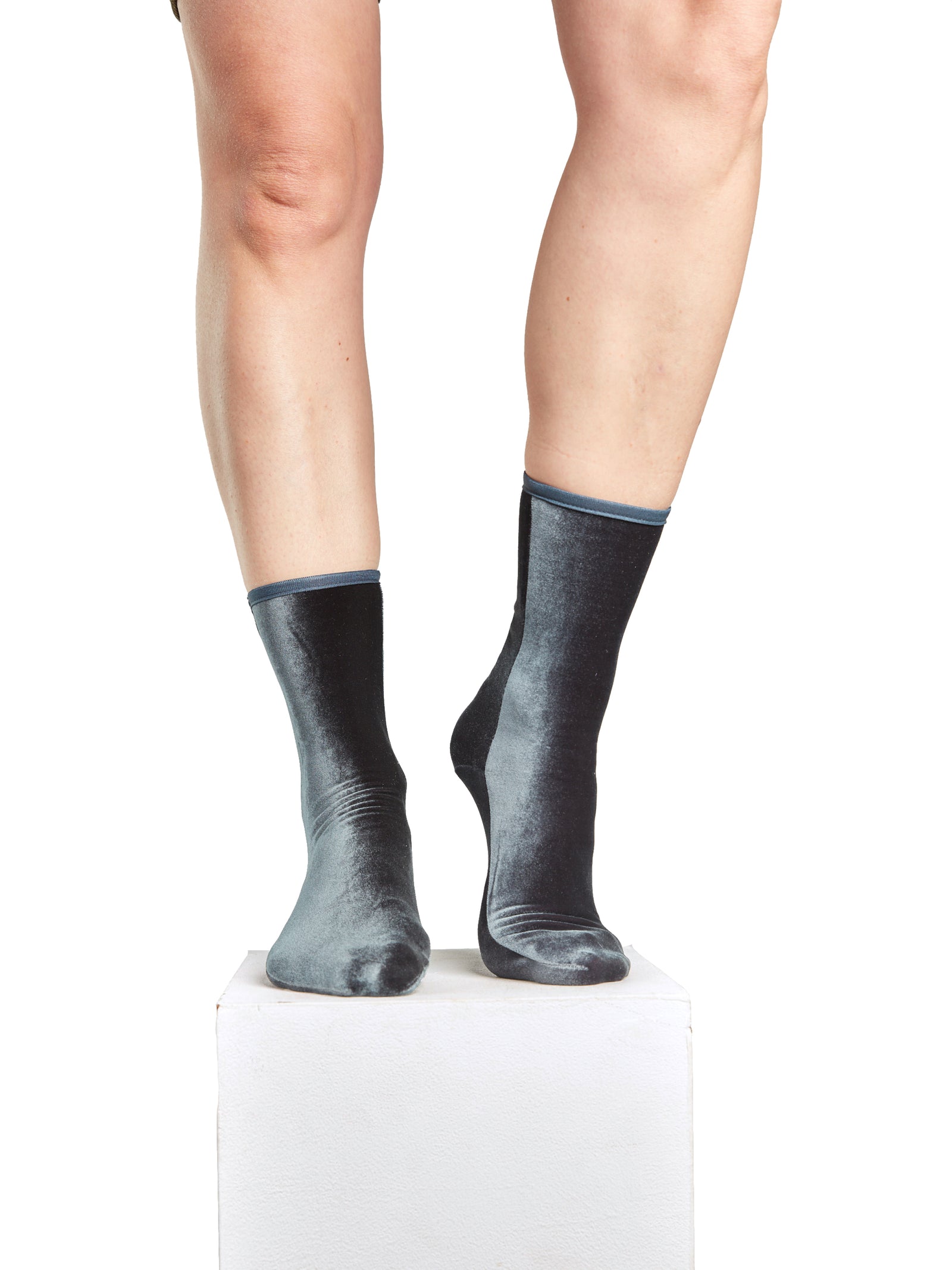 Velvet Ankle Socks
