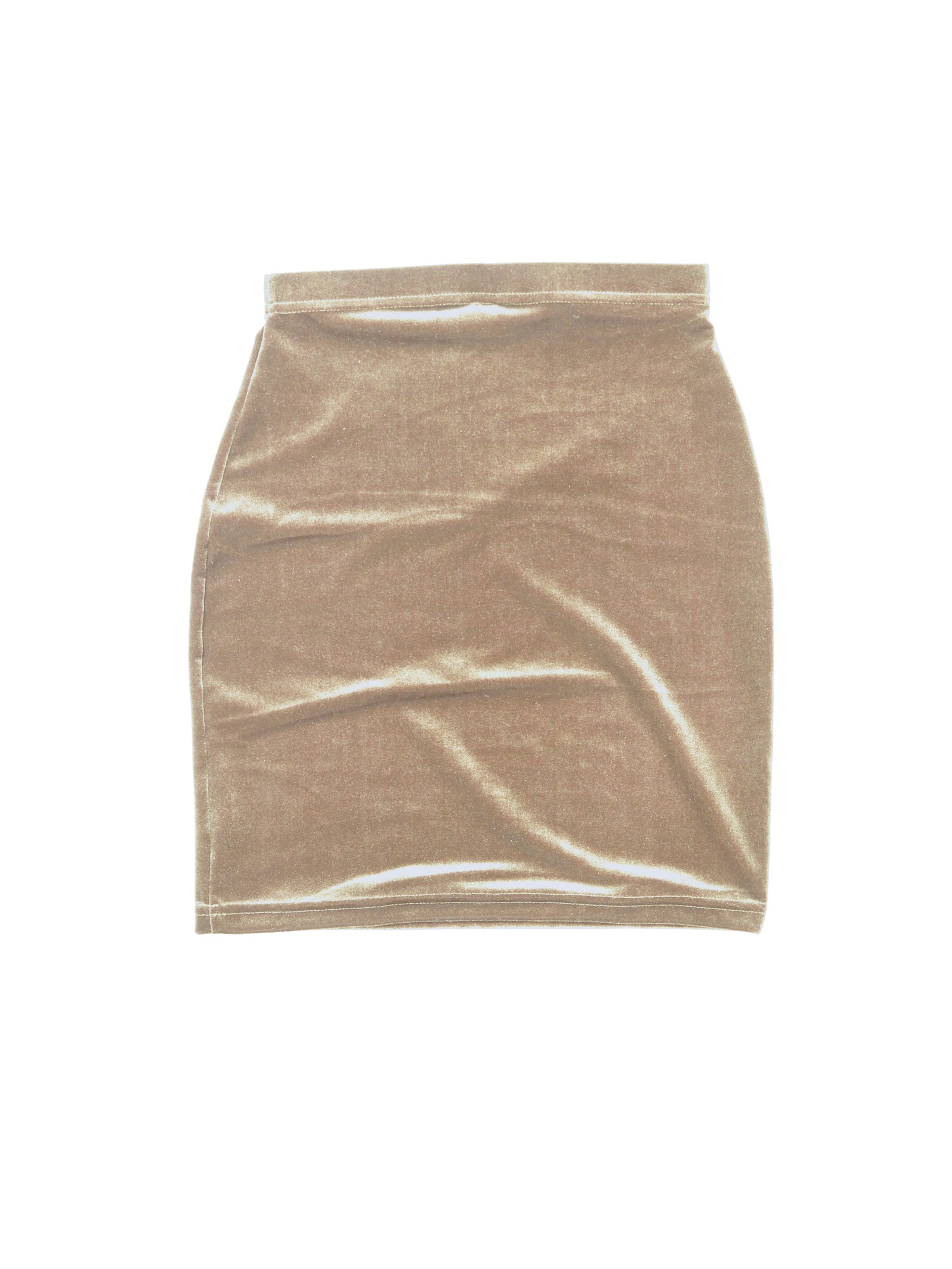 Velvet Mini Skirt