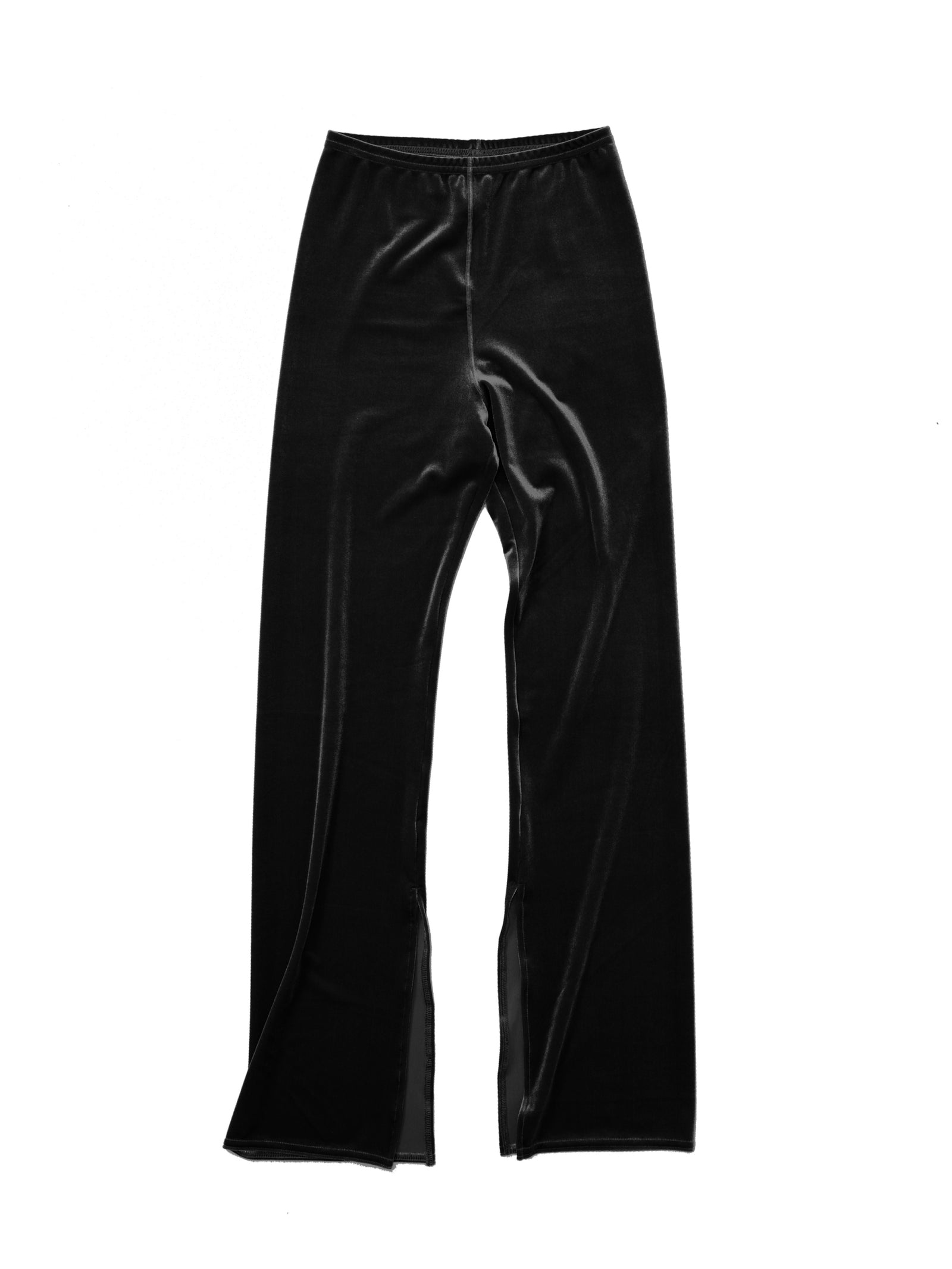 Velvet Slit Pants