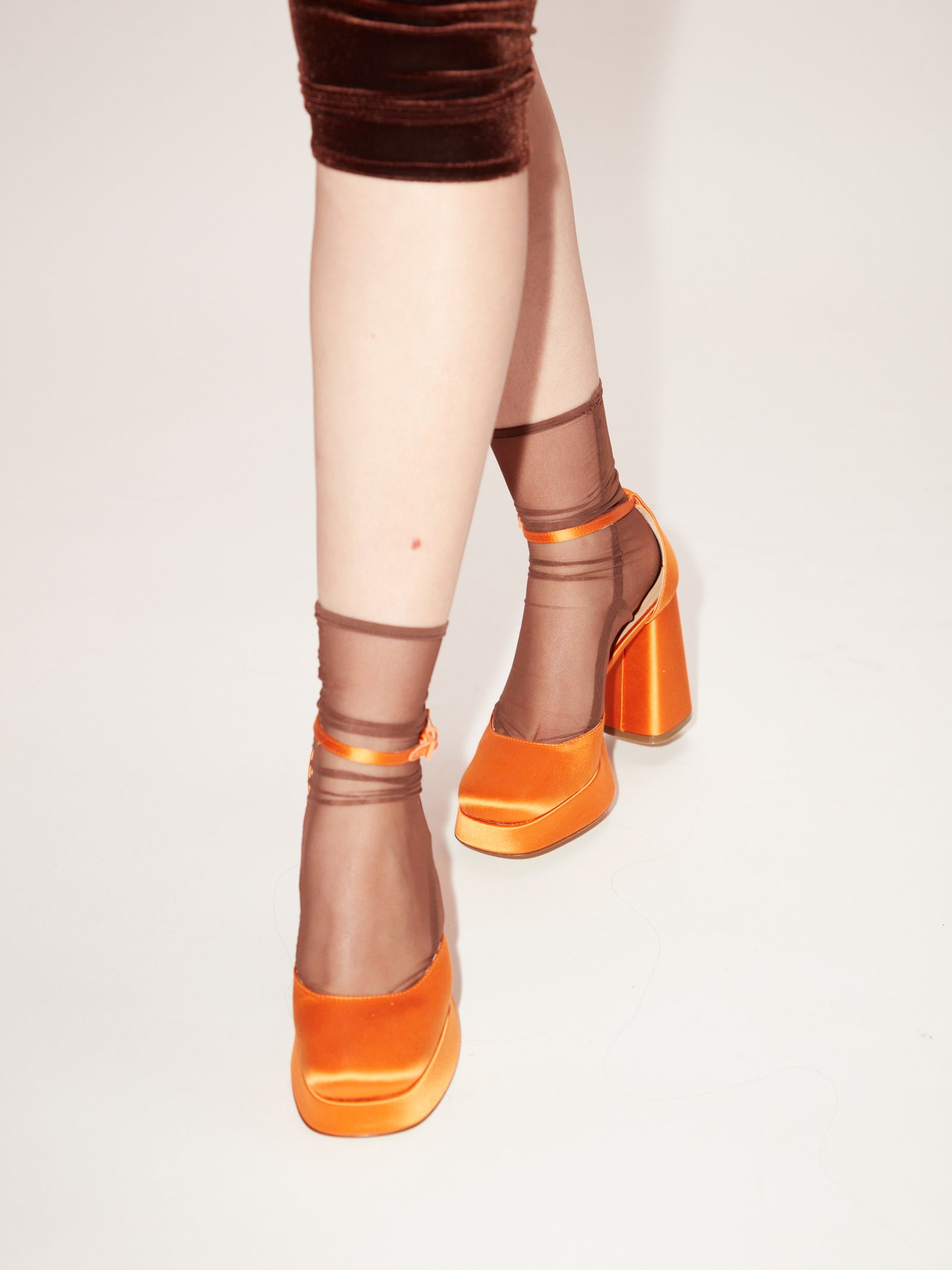 Net Ankle Socks