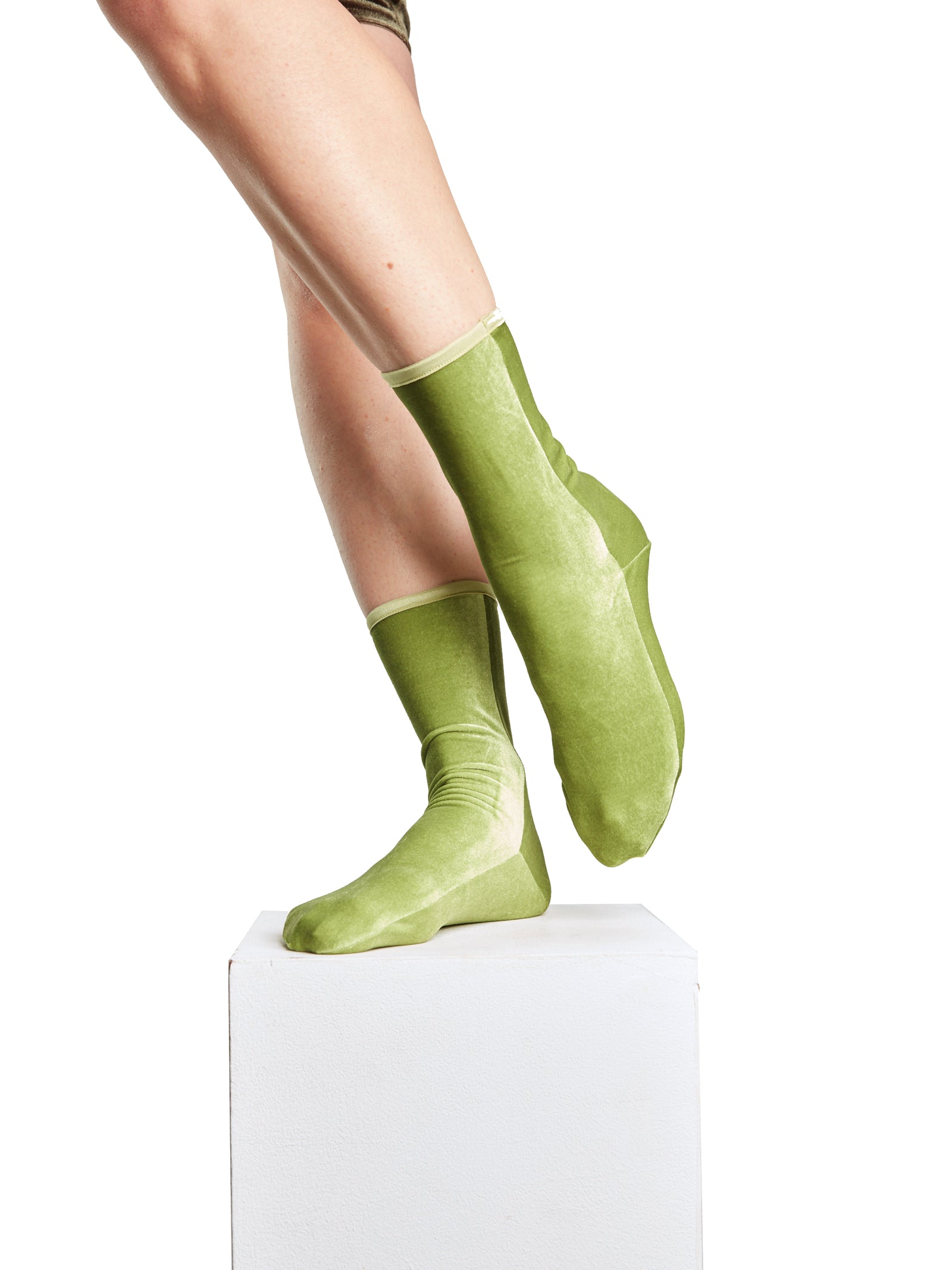 Velvet Ankle Socks