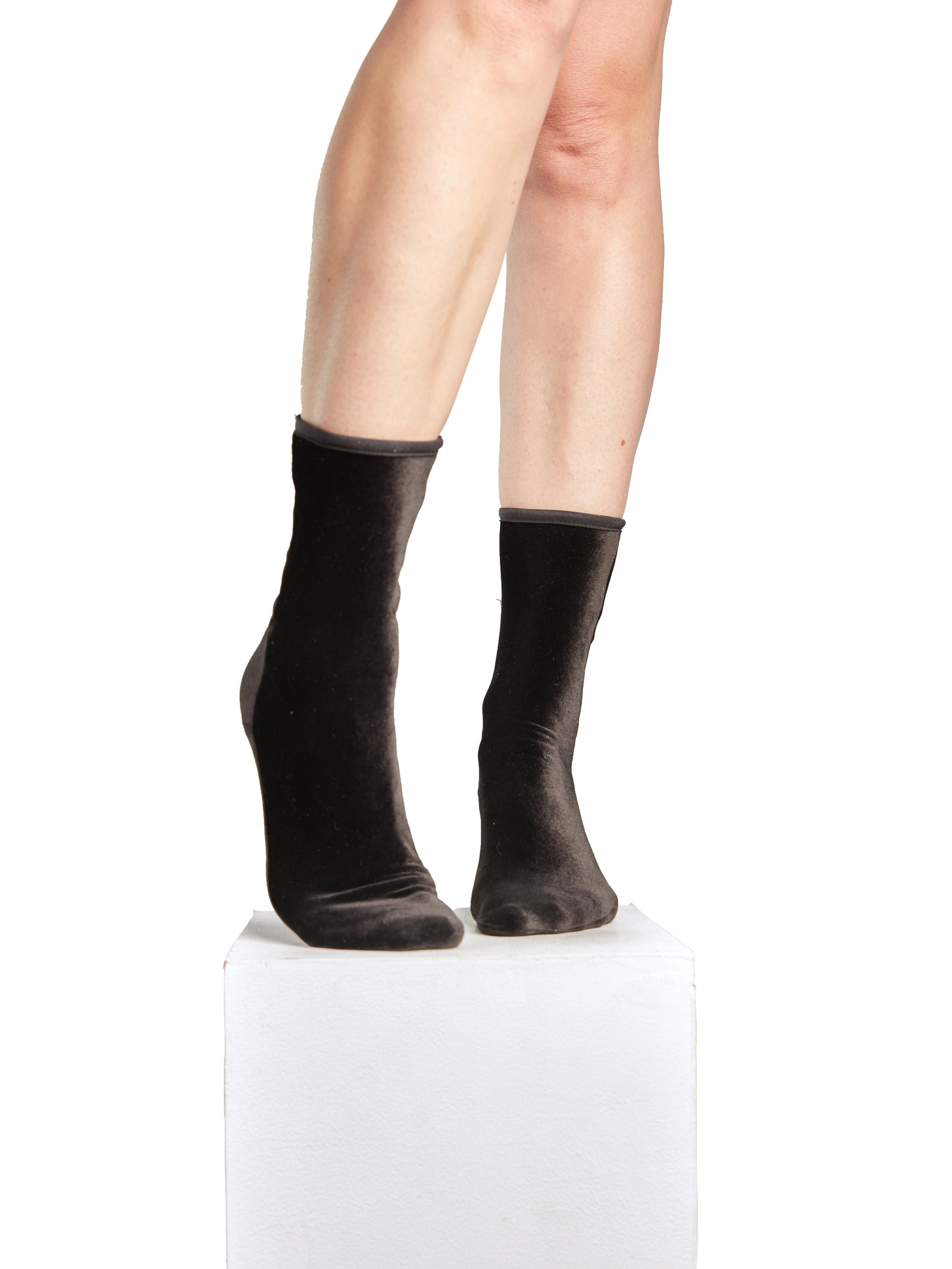Velvet Ankle Socks