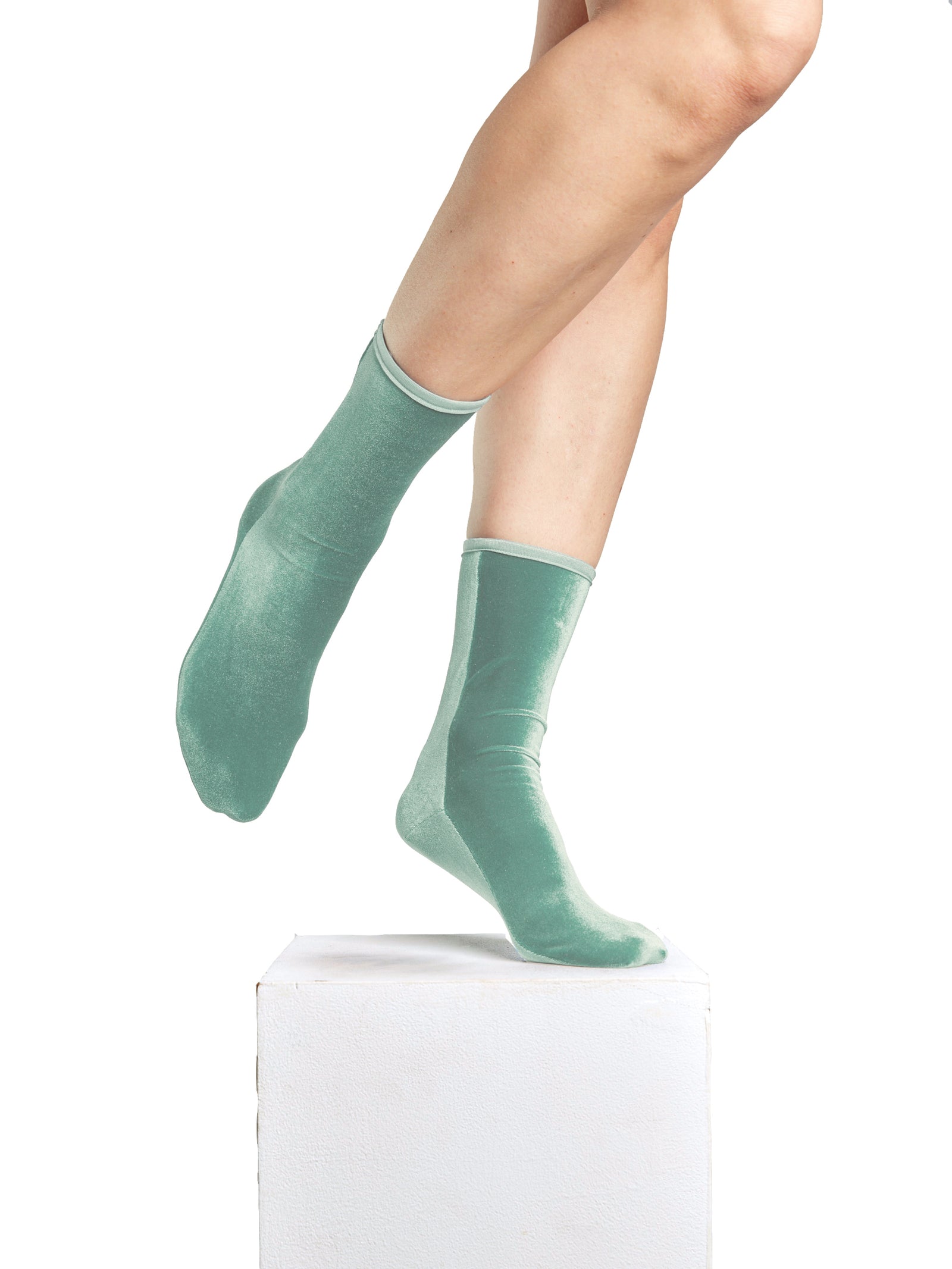 Velvet Ankle Socks
