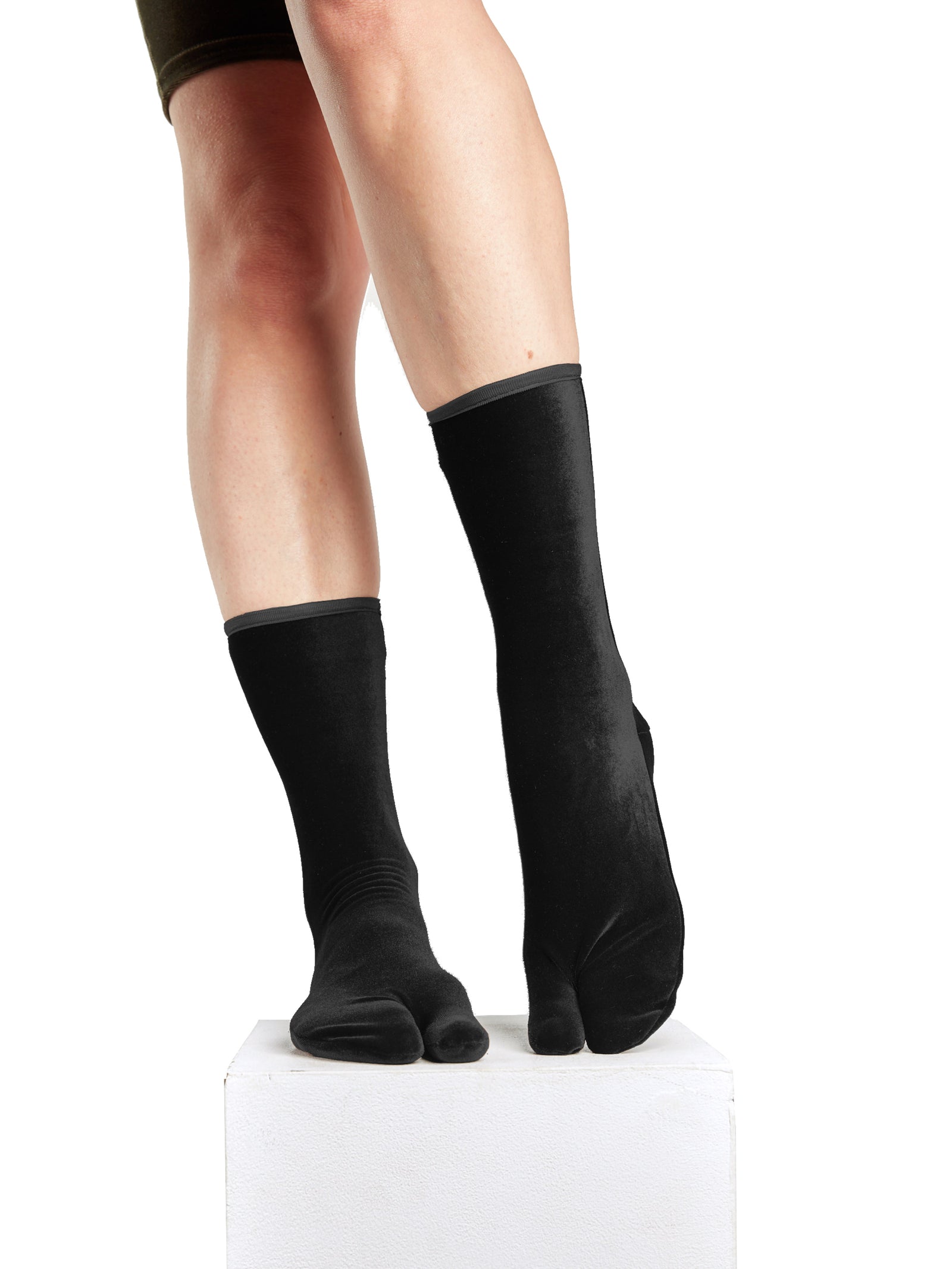 Velvet Toe Socks