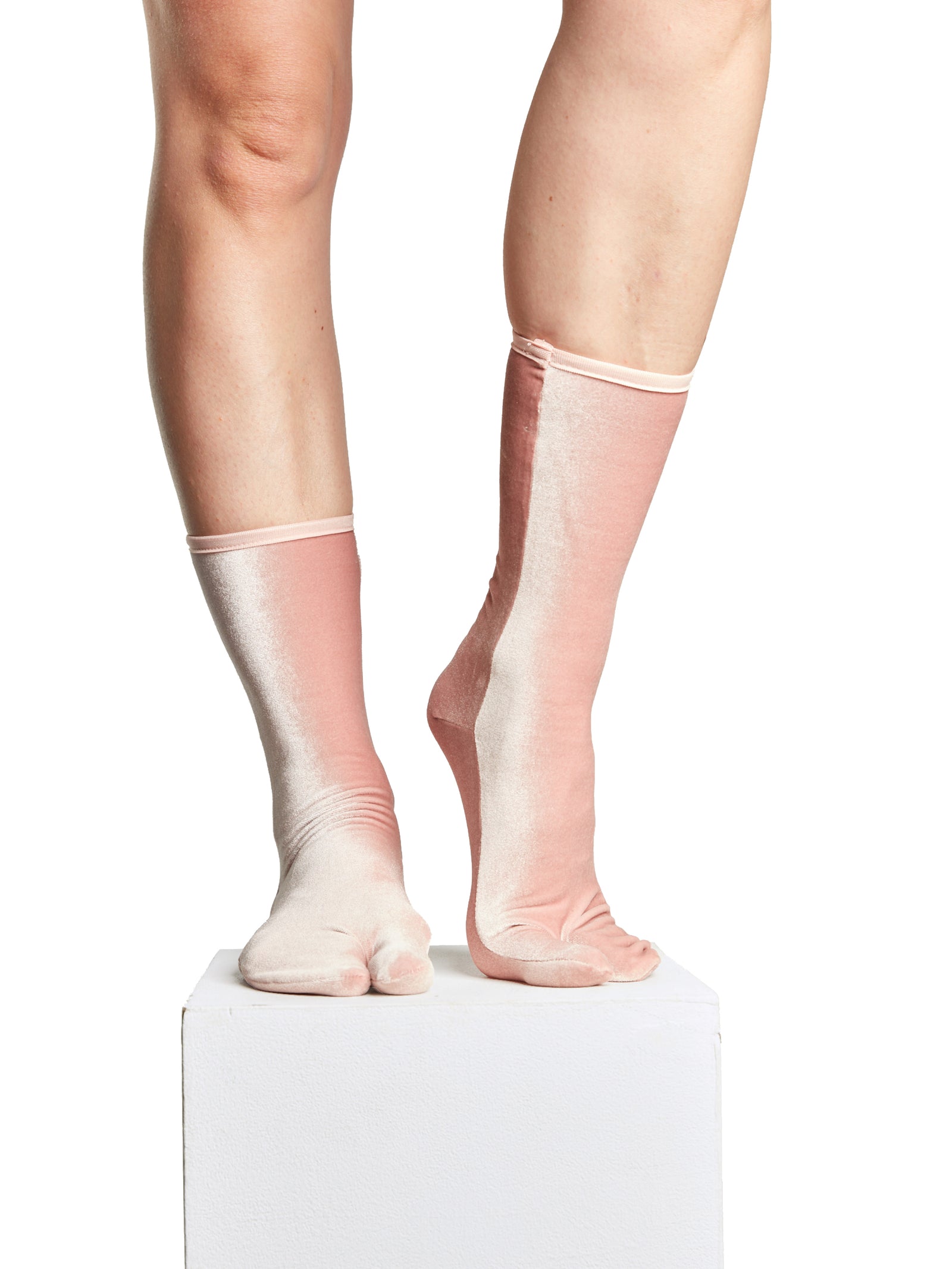 Velvet Toe Socks