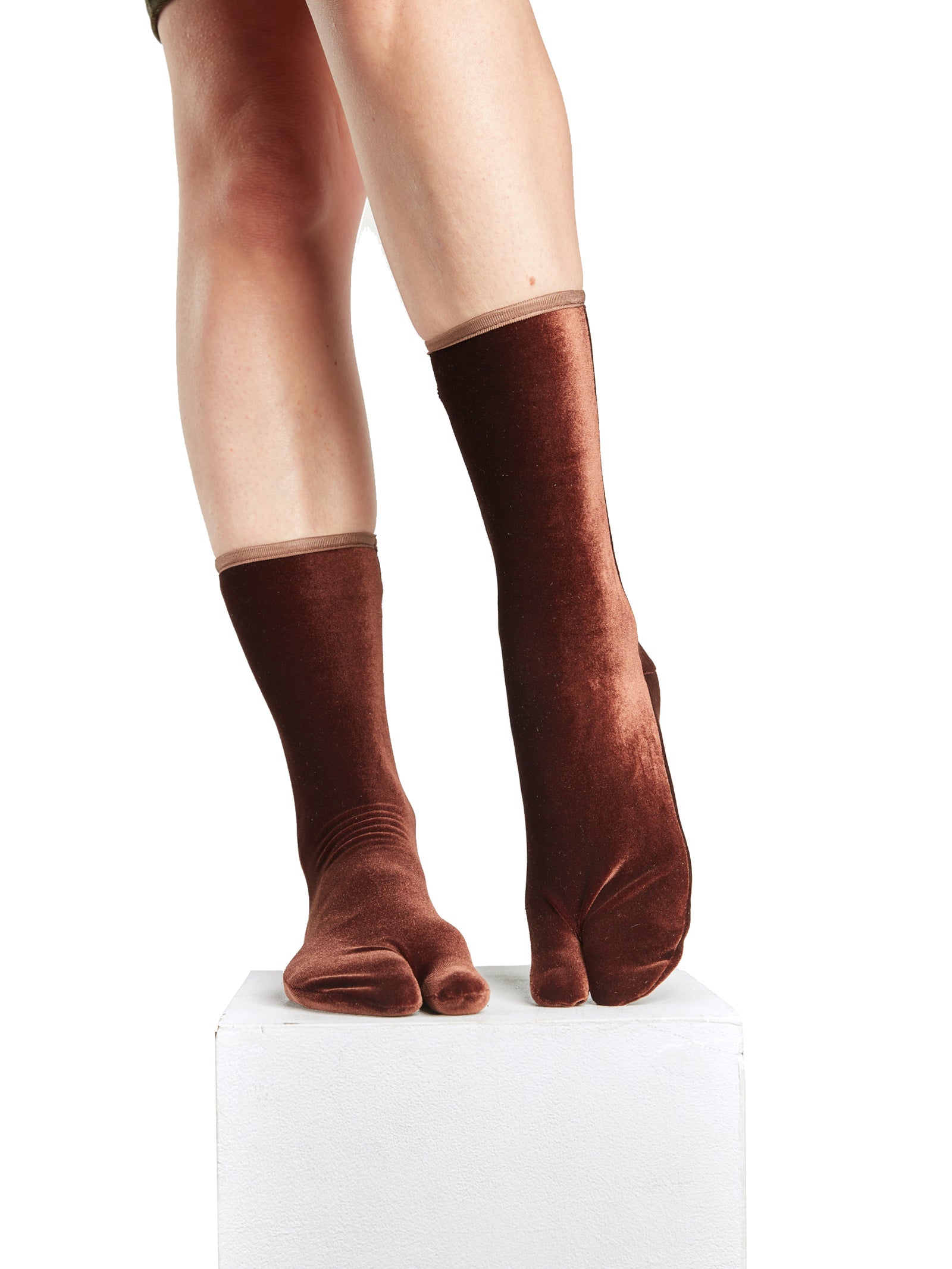 Velvet Toe Socks