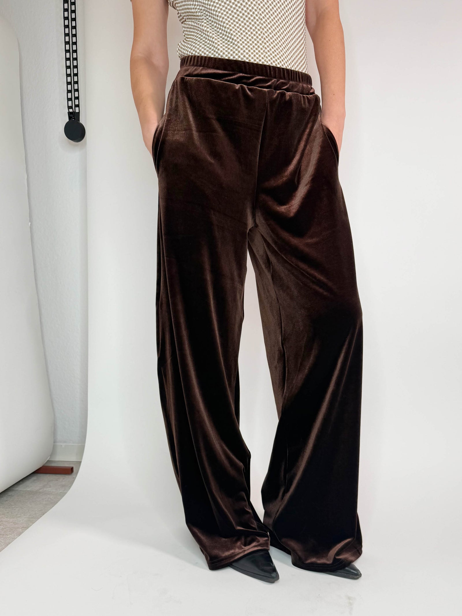 Velvet Pocket Pants