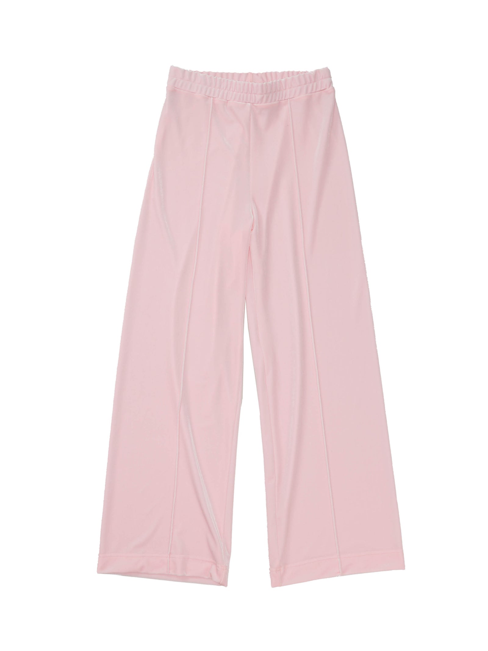 Velvet Top Stitched Pants