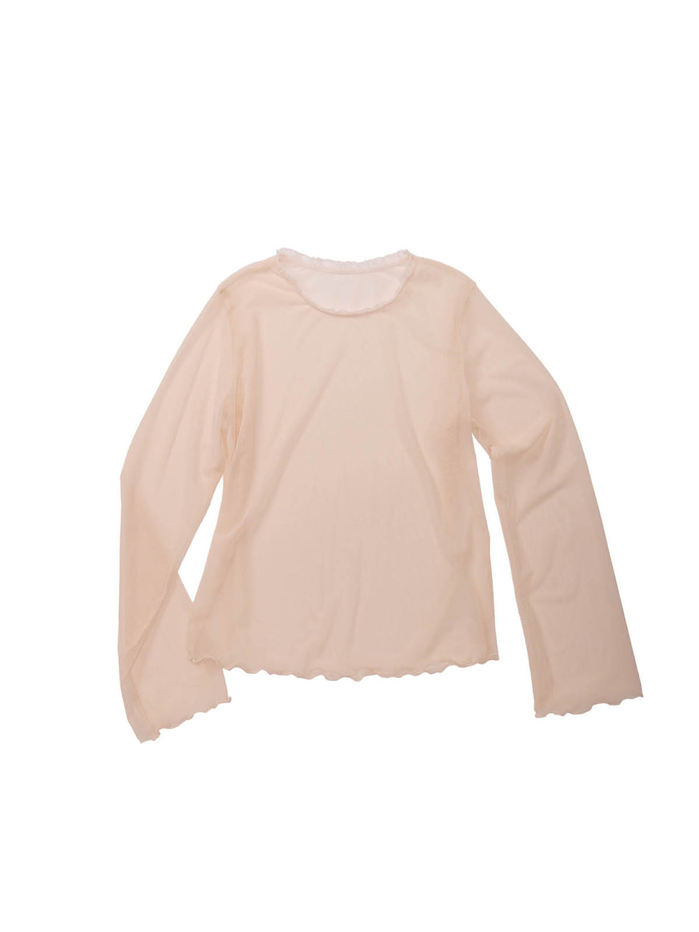 Mesh Frill LS