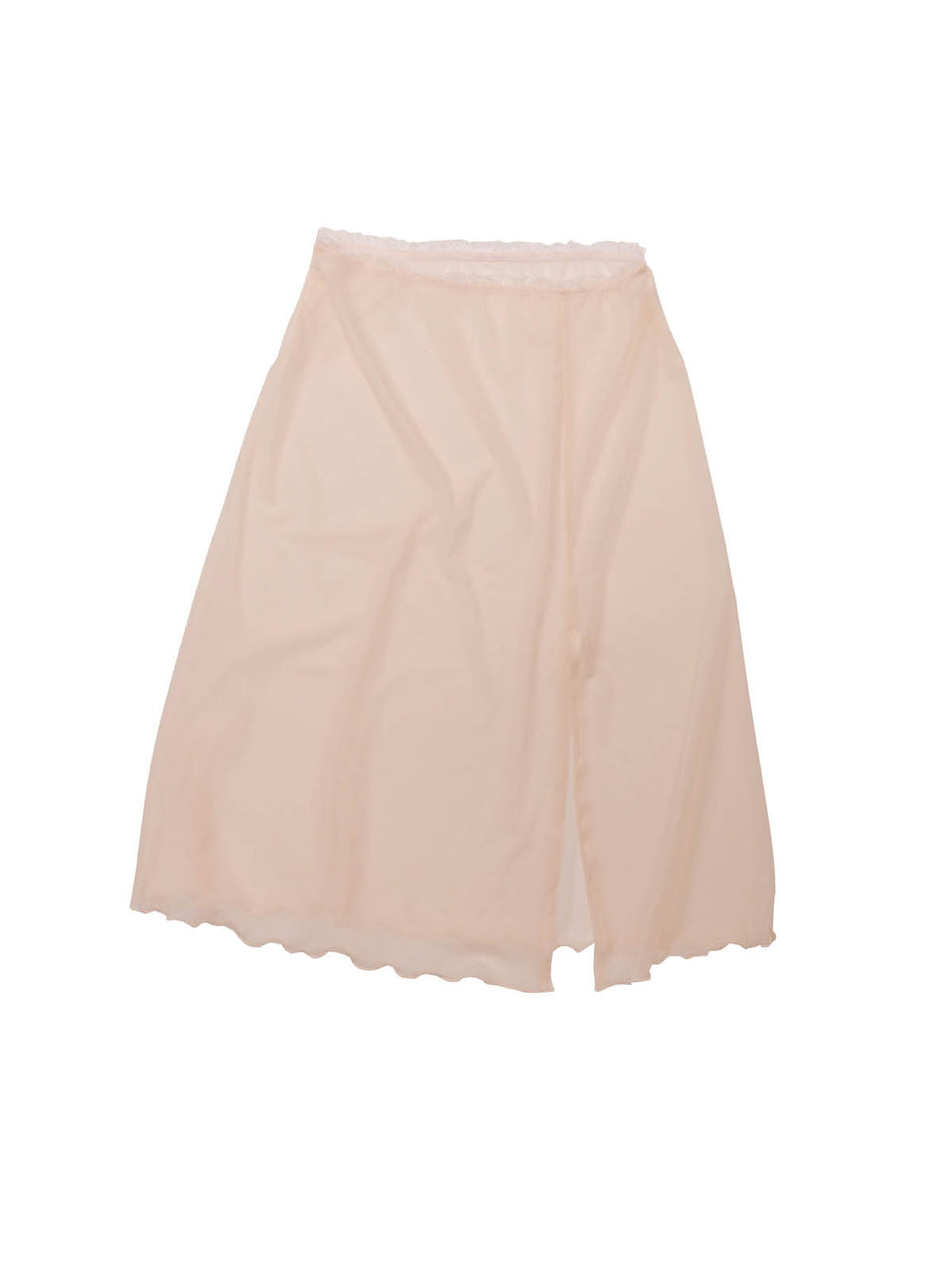 Mesh Slip Skirt