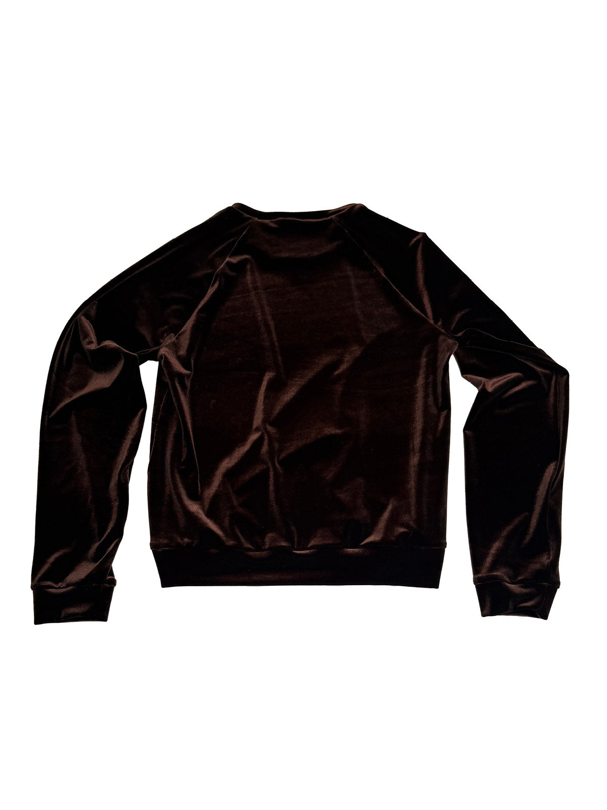 ベルベットラグランセーター