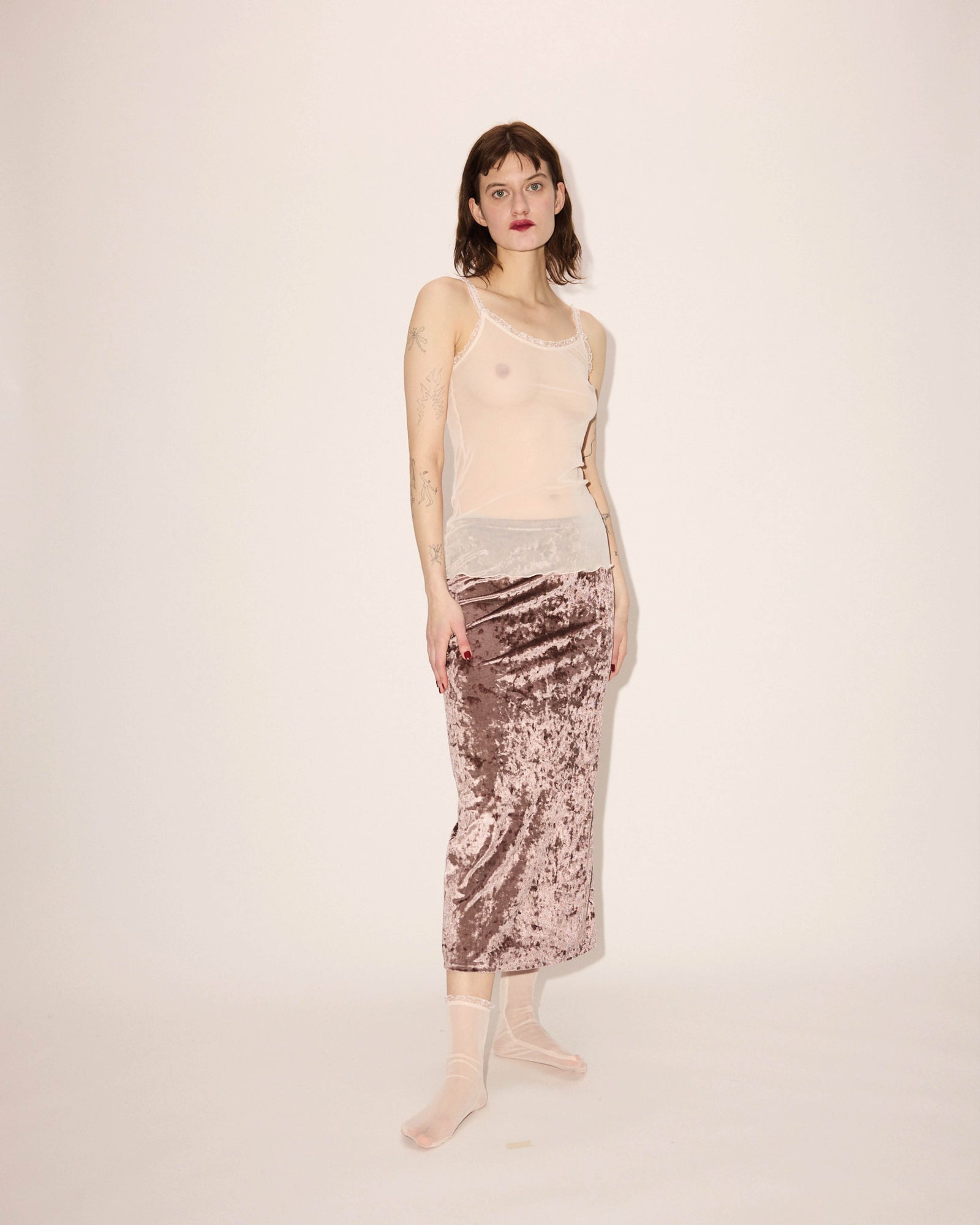 ローウエストスカート