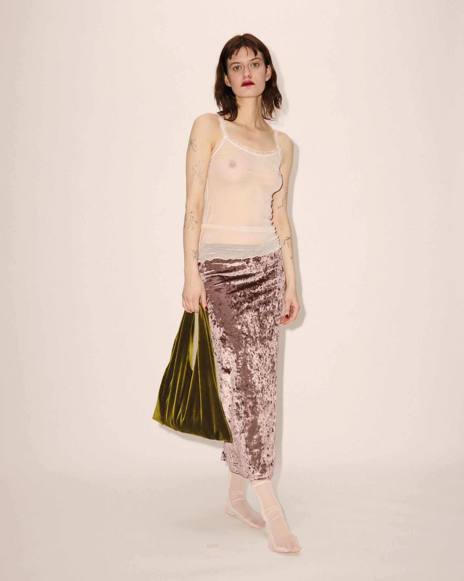 ローウエストスカート