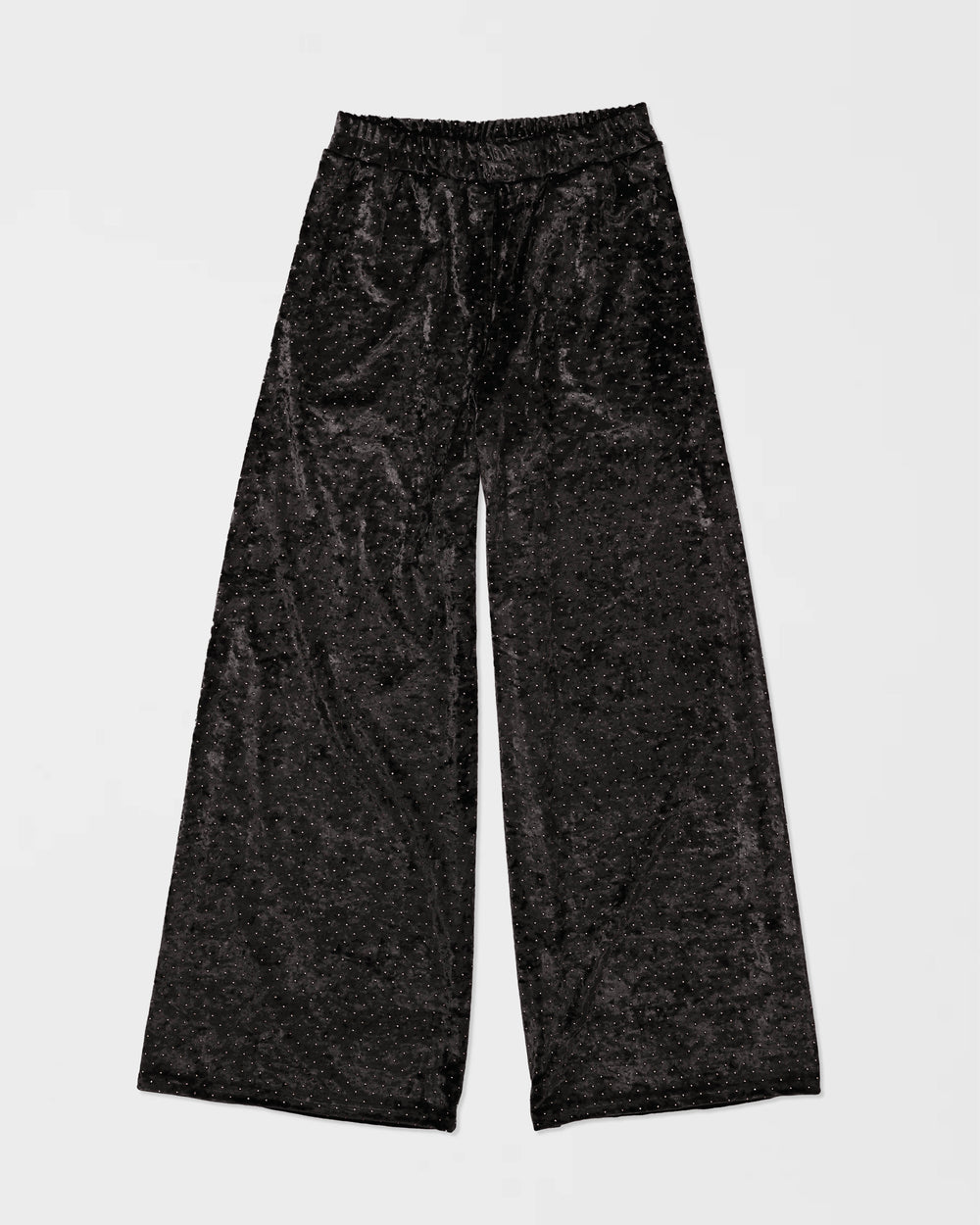 スタッドベルベットポケットパンツ