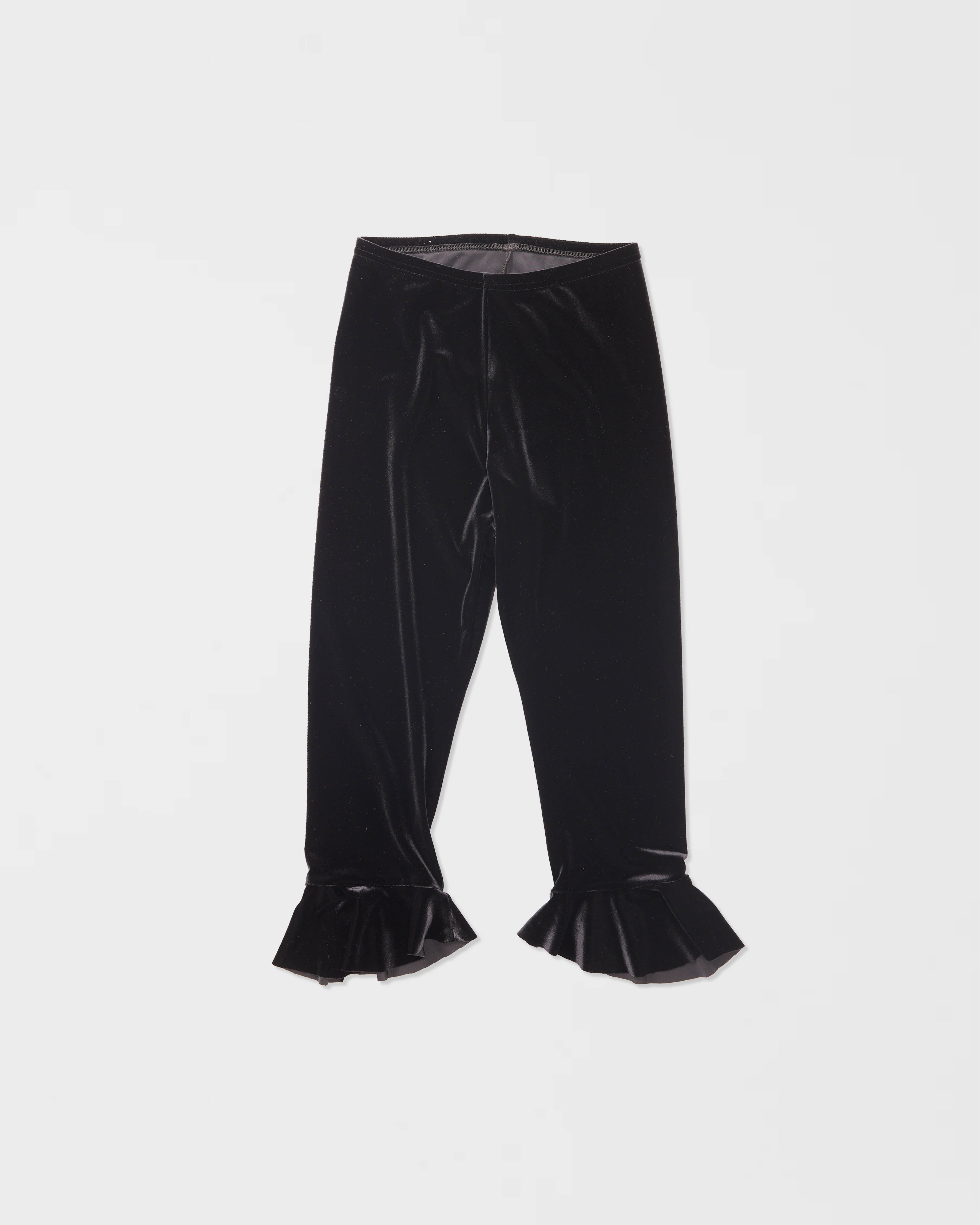 【SIMONE WILD】VELVET VOLANT CAPRI PANTS Velvet Volant Capri Pants