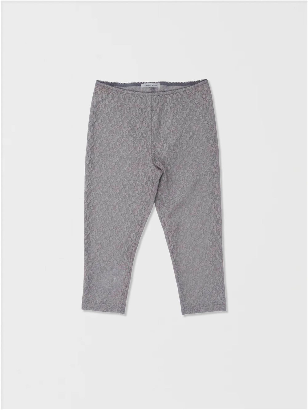 Lace Pedel Pants Lace Grey