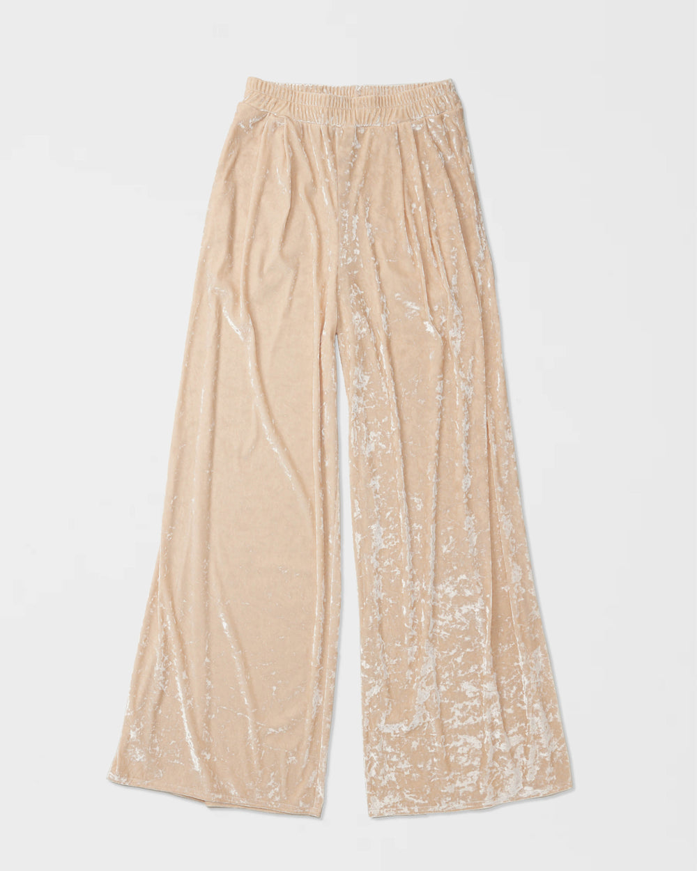 Pantalon à poches en velours martelé