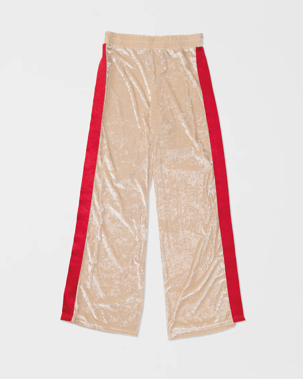 Pantalon à rayures en velours