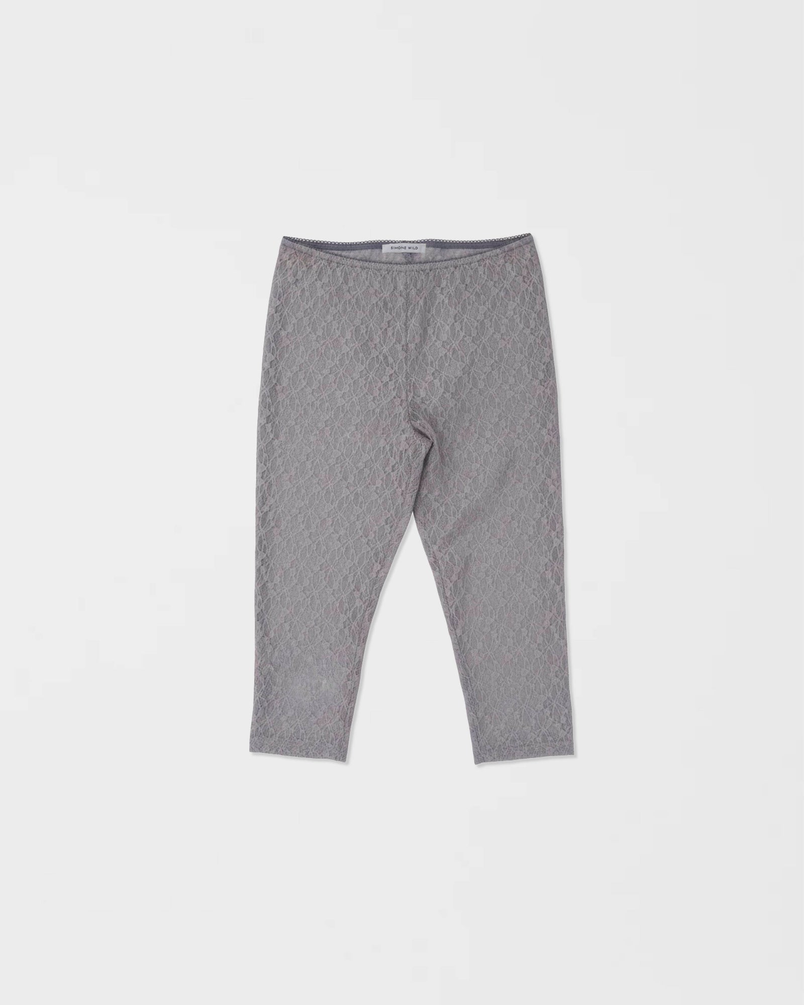 レースペデルパンツ レースグレー