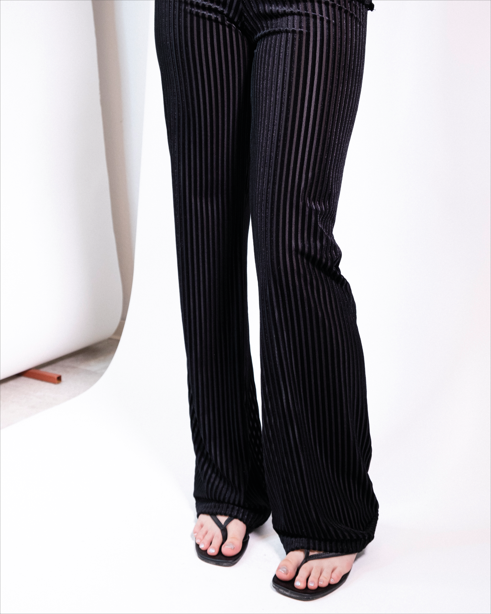 Pantalon à jambes larges