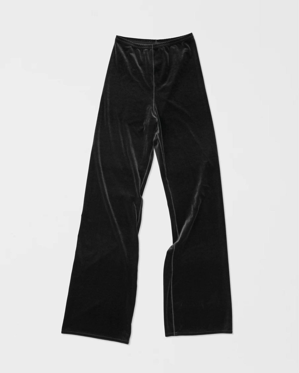 Pantalon large en velours