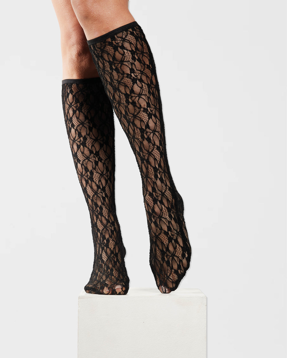 Lace Knee Socks