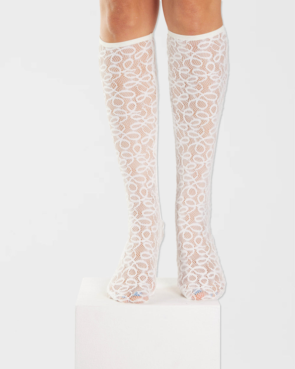 レースニーソックス