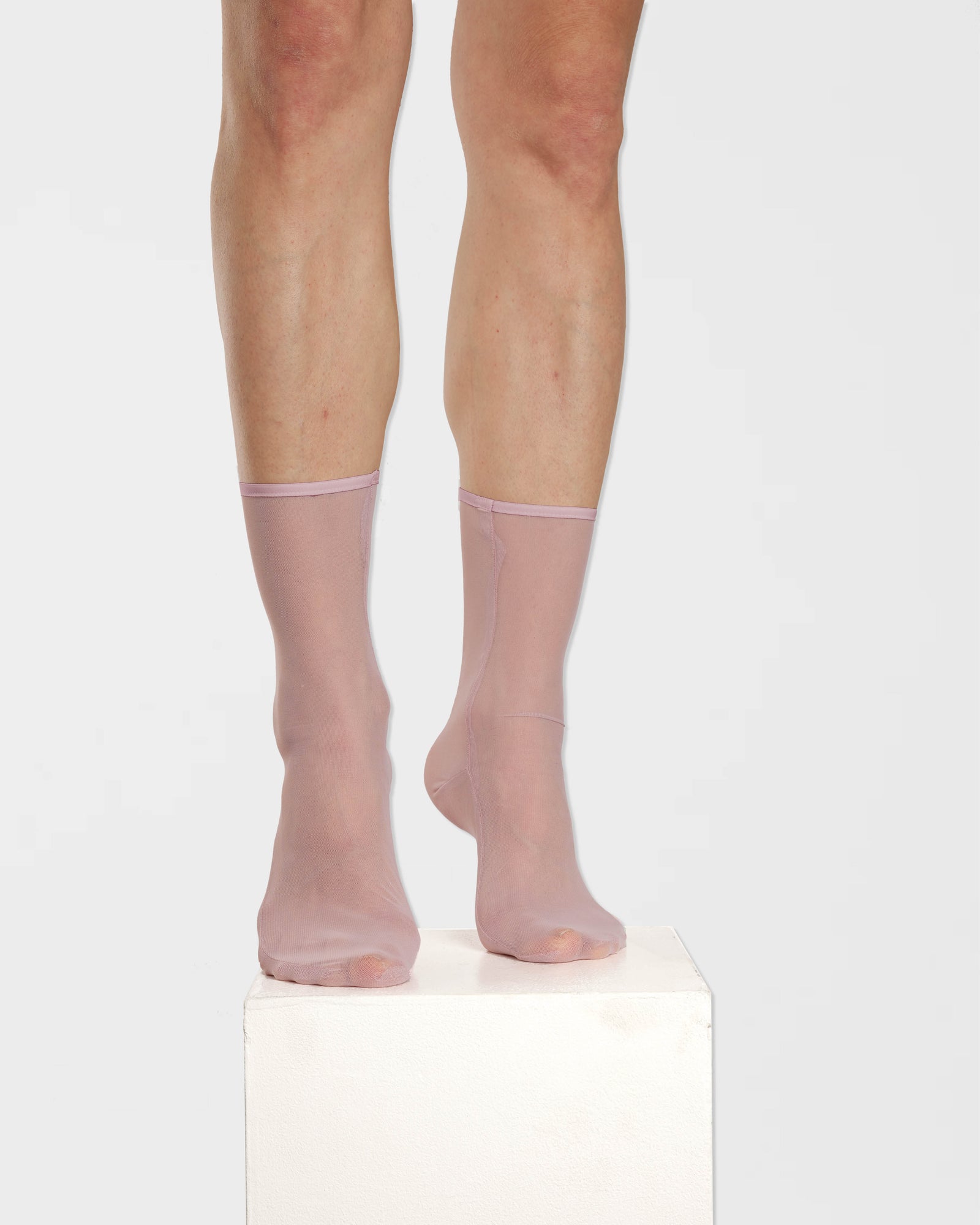 Chaussettes montantes en maille