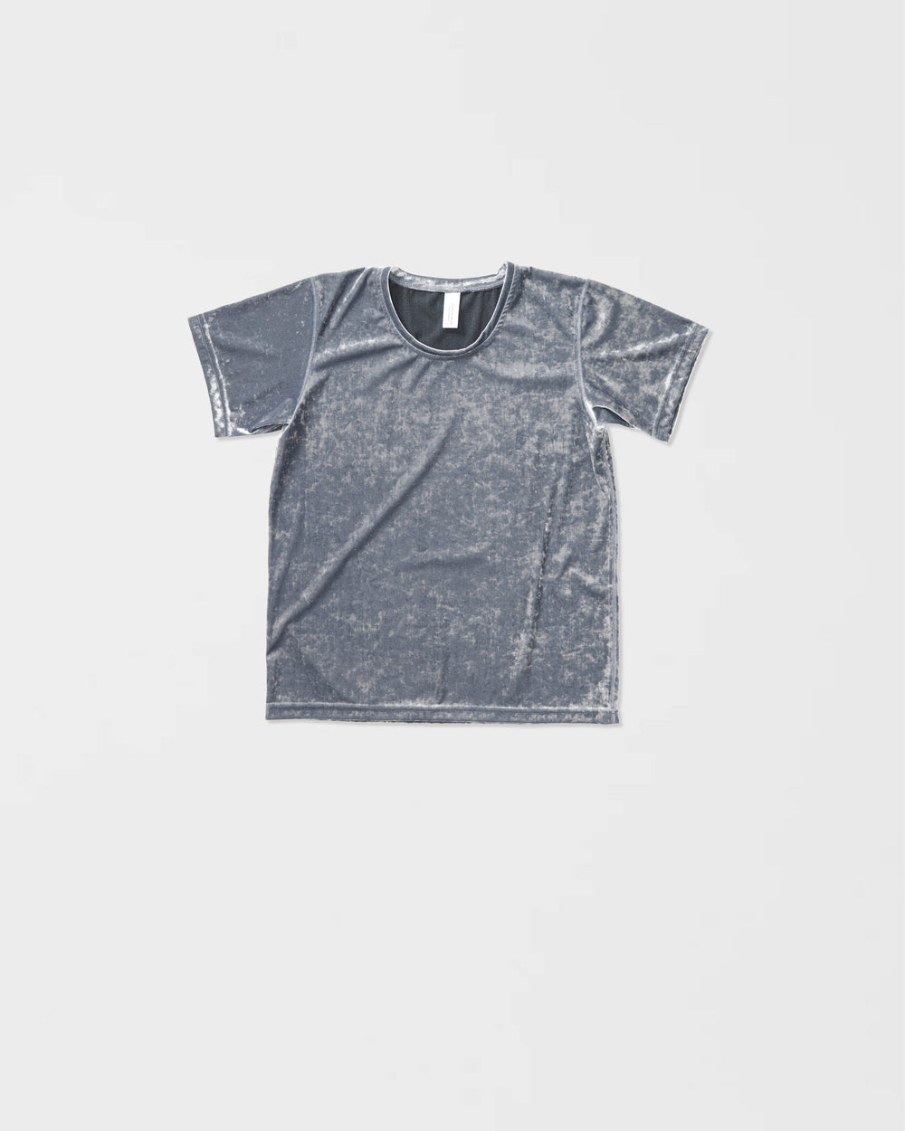 T-shirt en velours martelé