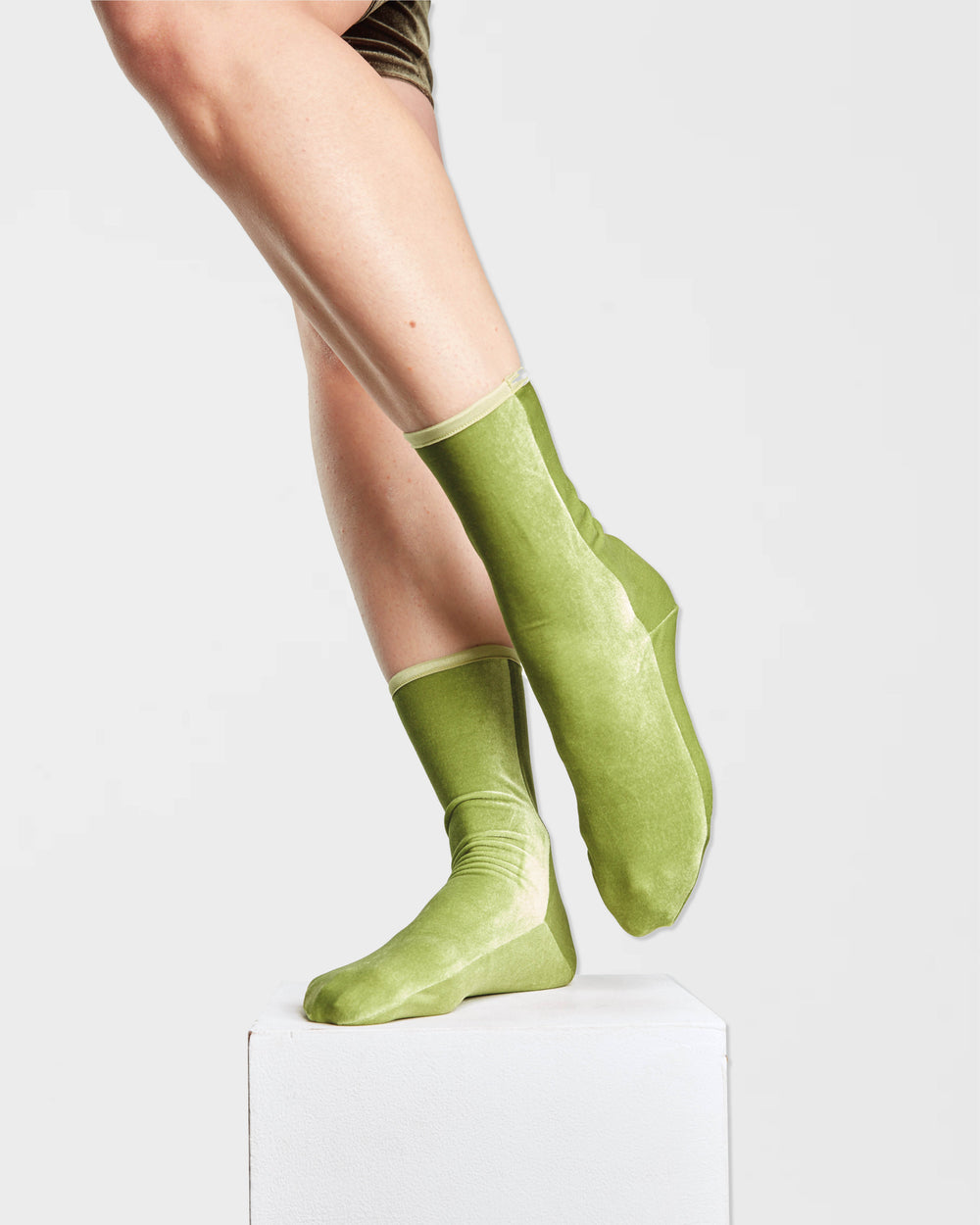 Velvet Ankle Socks