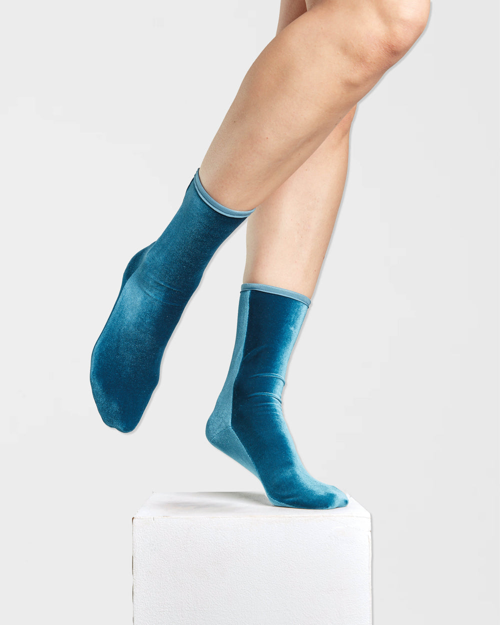 Velvet Ankle Socks