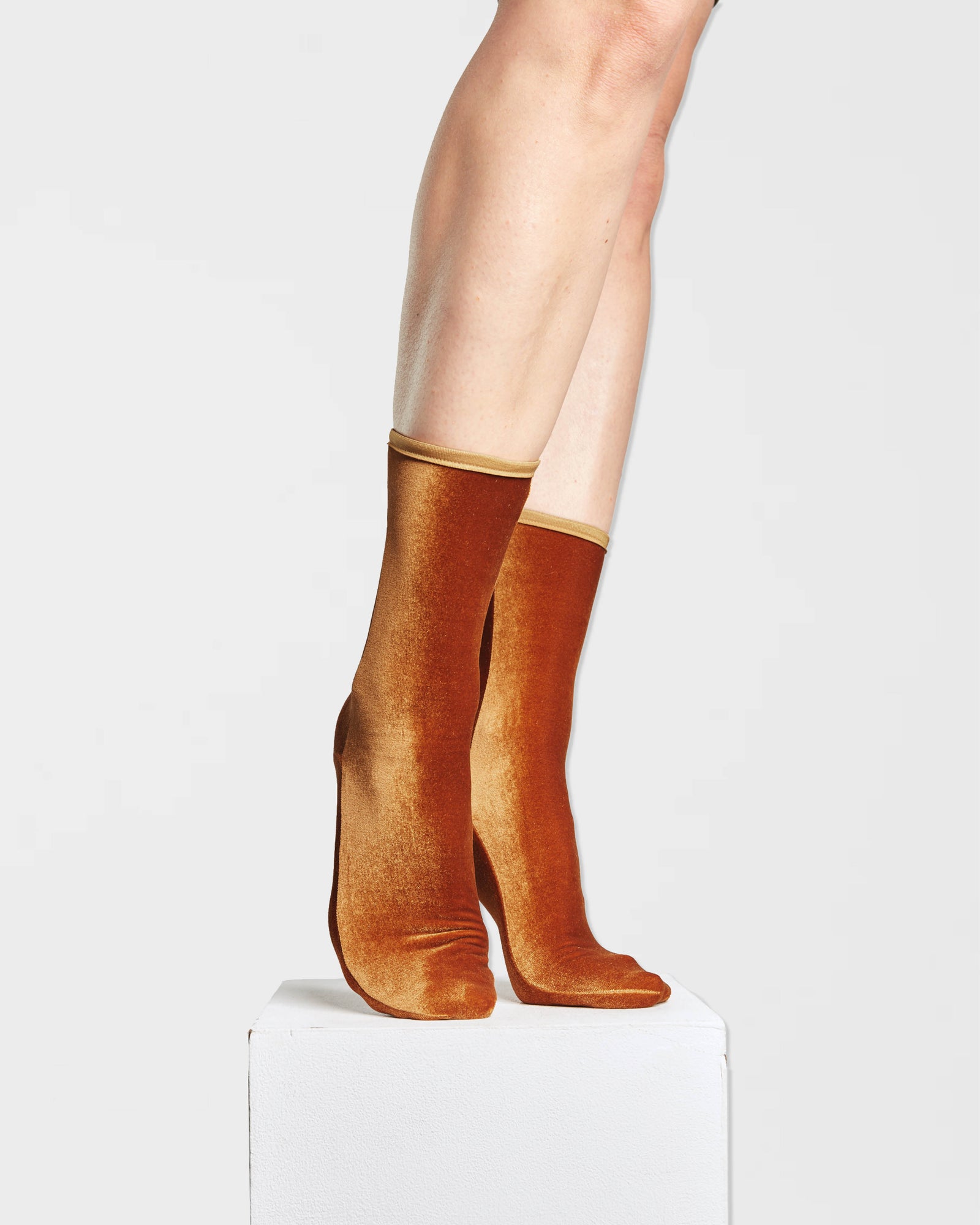 Velvet Ankle Socks