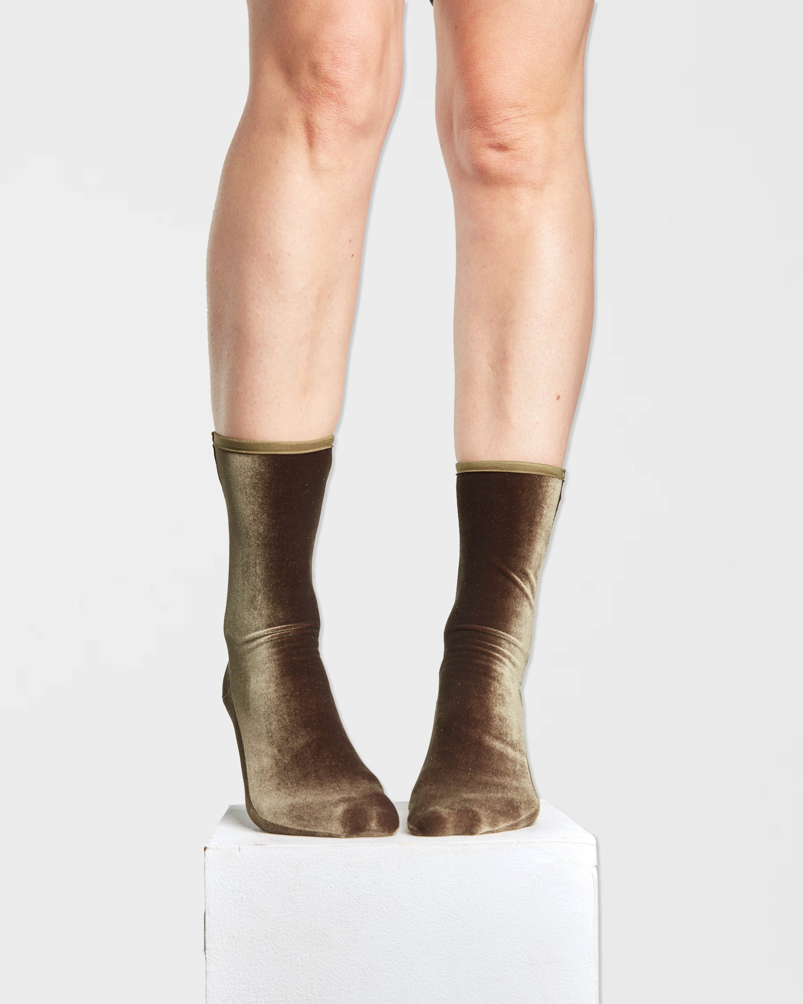 Velvet Ankle Socks