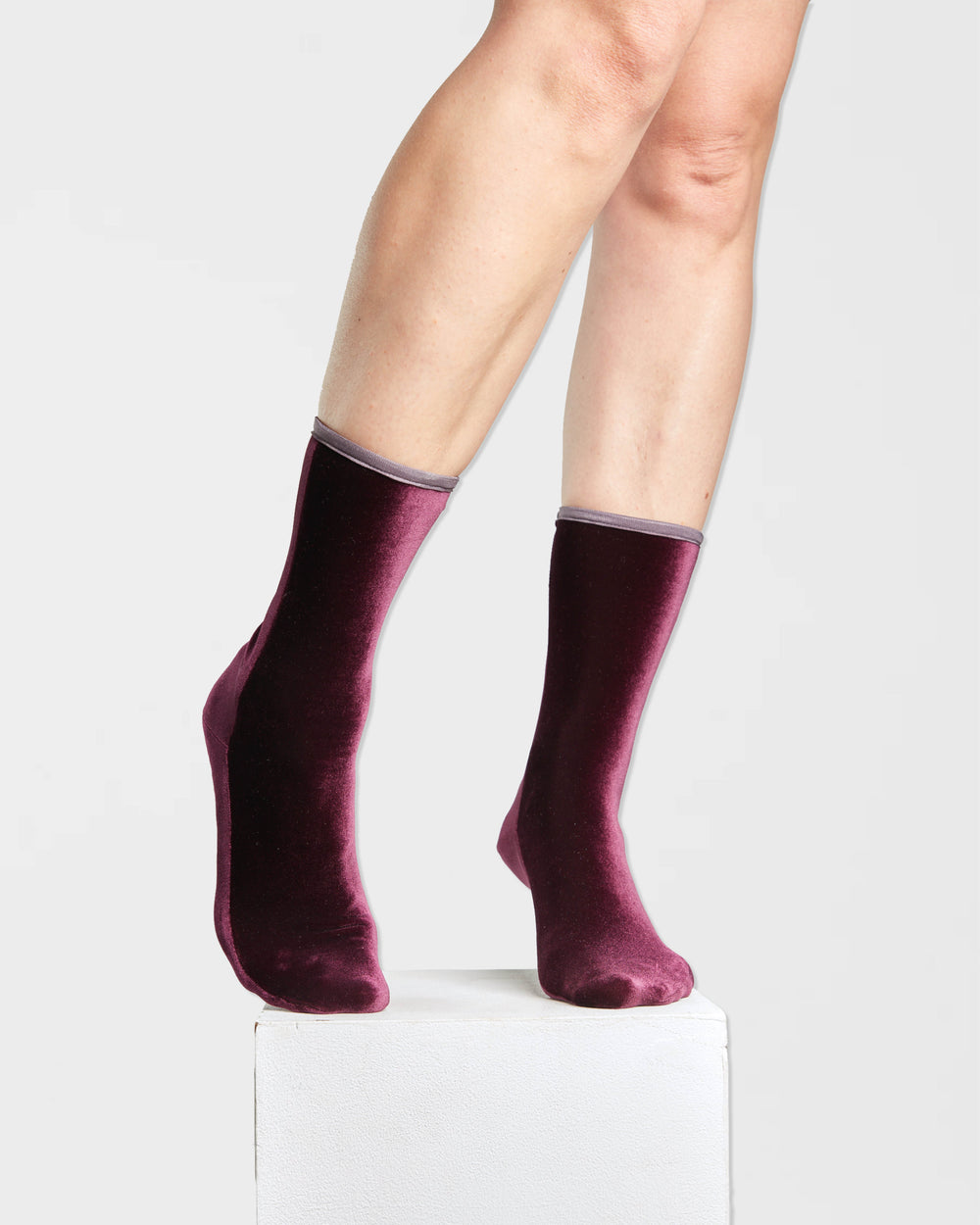Velvet Ankle Socks